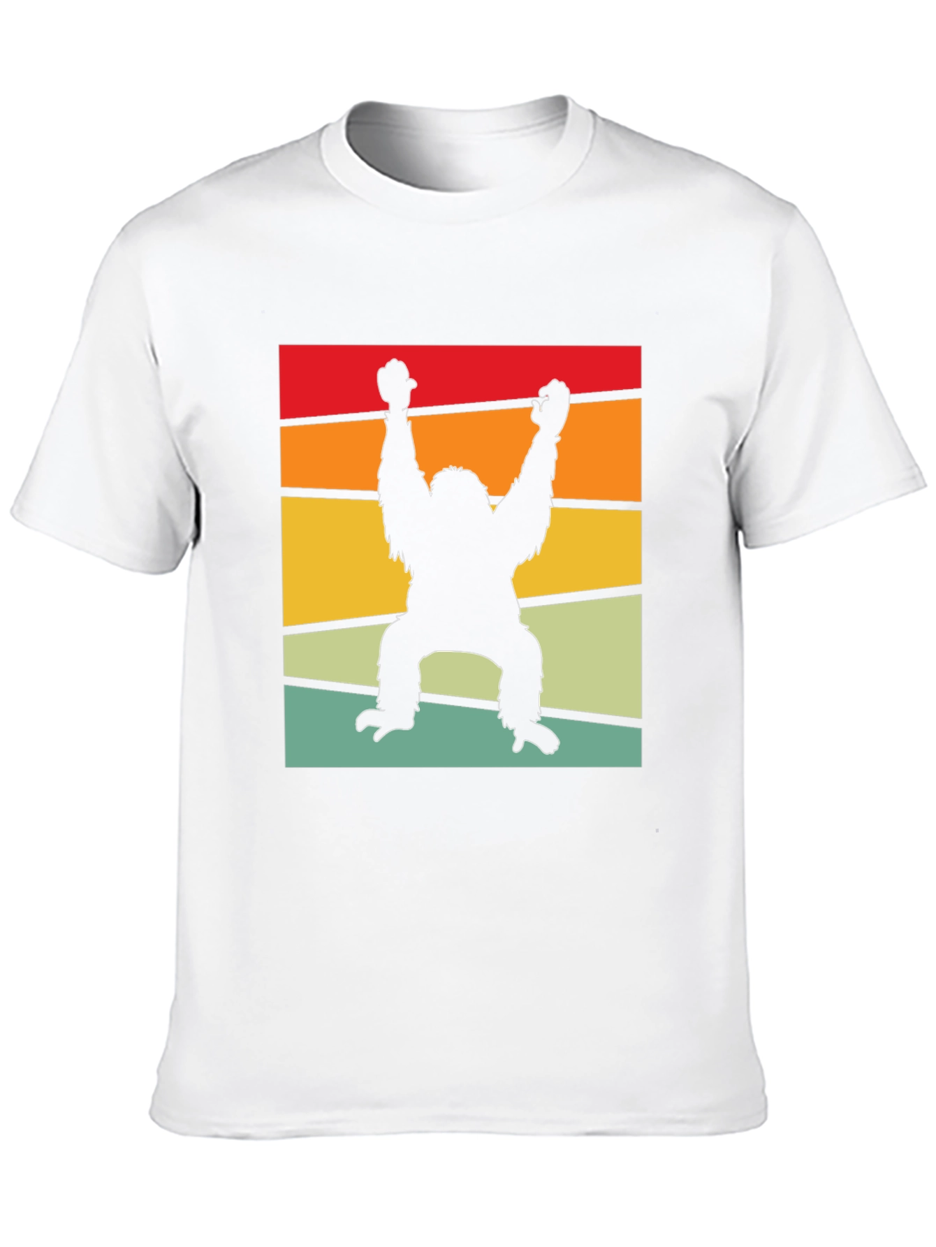 Retro Bigfoot T-Shirt - Novelty Sasquatch Tee