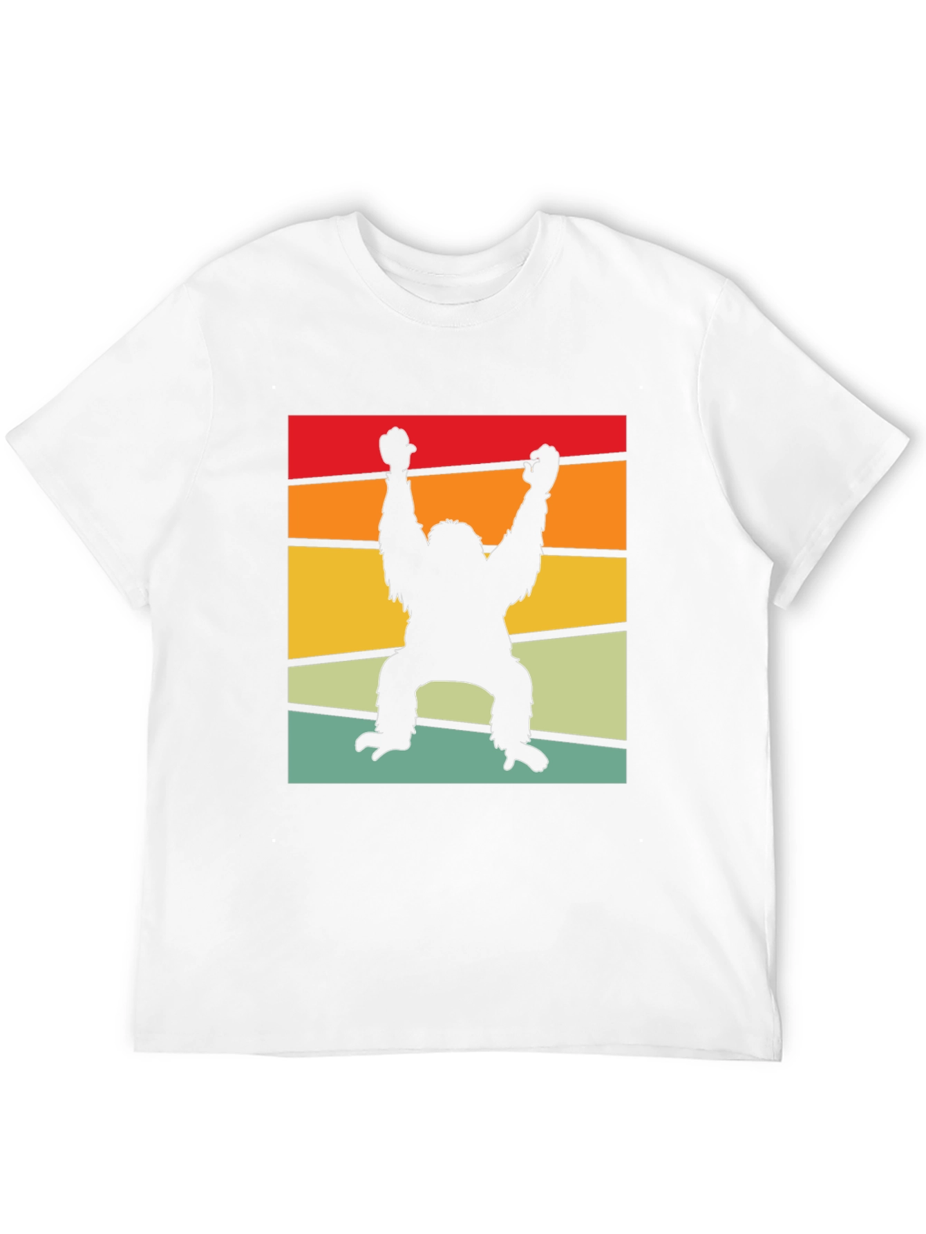 Retro Bigfoot T-Shirt - Novelty Sasquatch Tee
