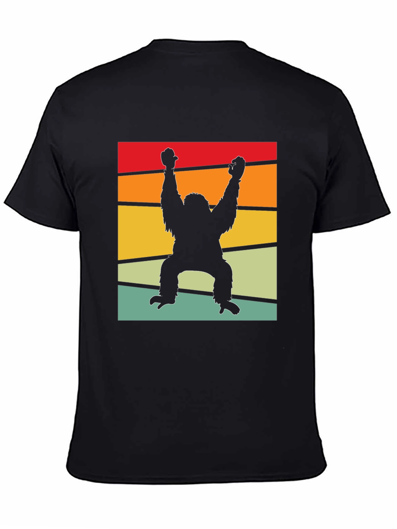 Retro Bigfoot T-Shirt - Novelty Sasquatch Tee