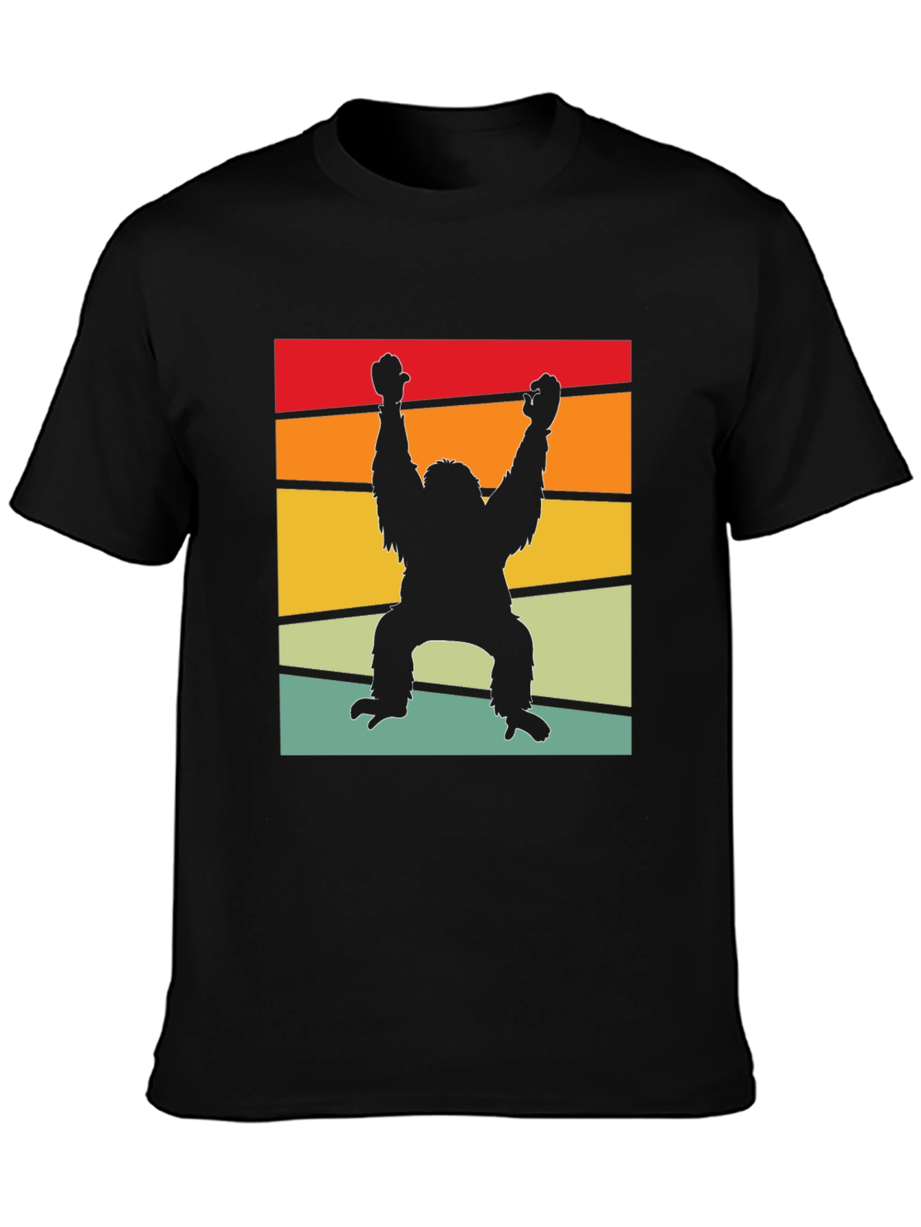 Retro Bigfoot T-Shirt - Novelty Sasquatch Tee
