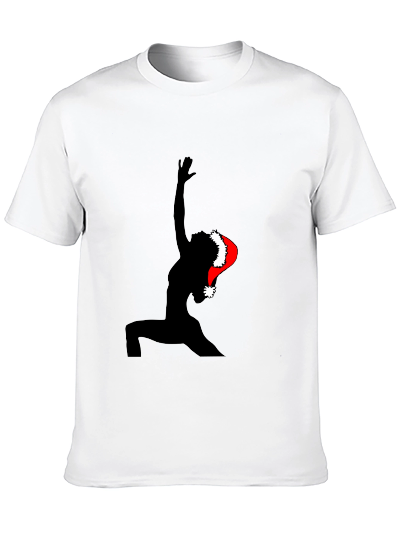 Christmas Yoga T-Shirt - Festive Holiday Apparel