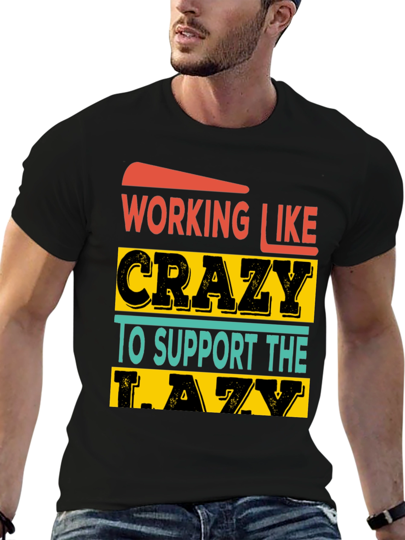 Working Like Crazy Graphic Tee