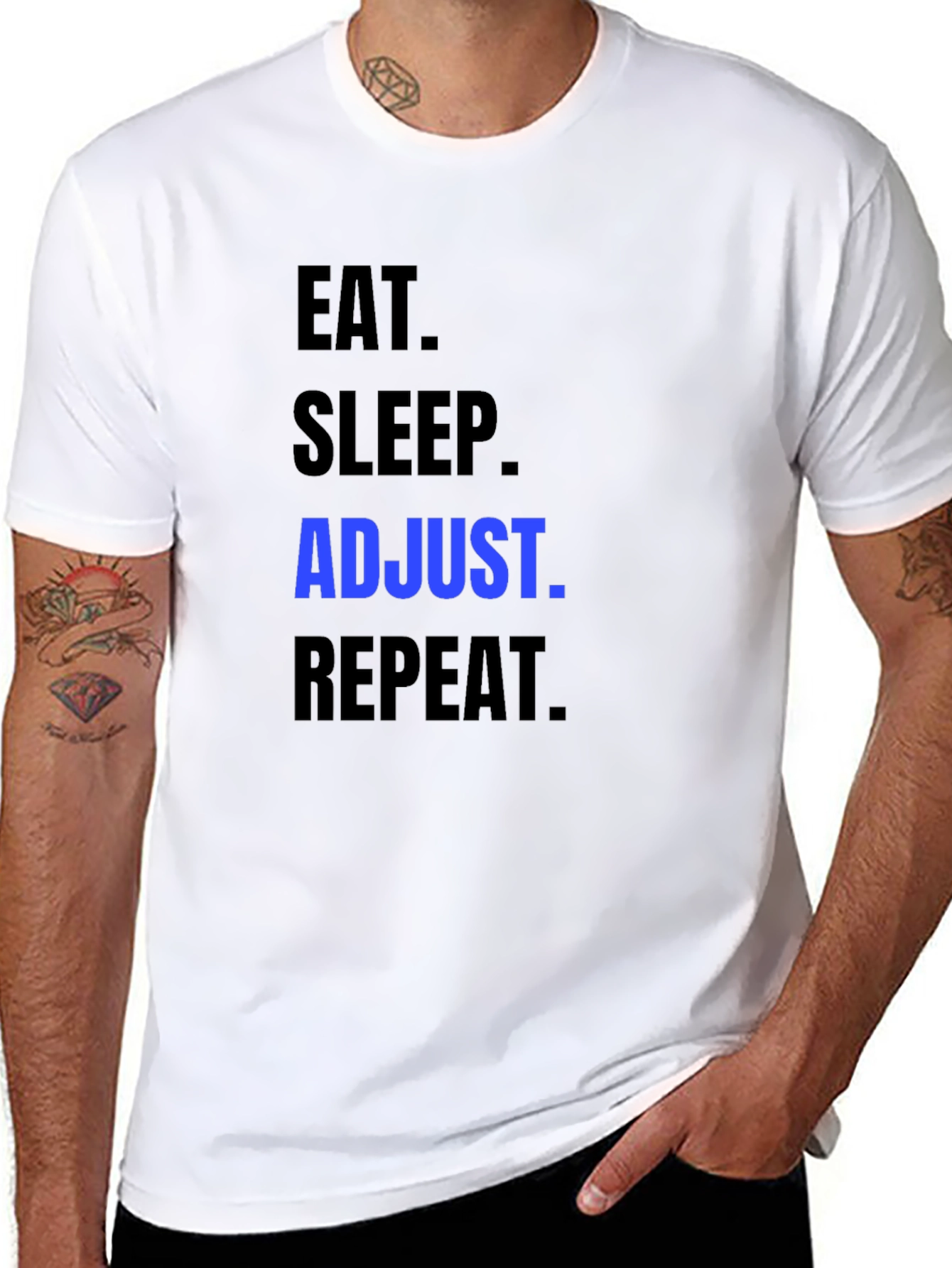 Eat Sleep Adjust Repeat T-Shirt