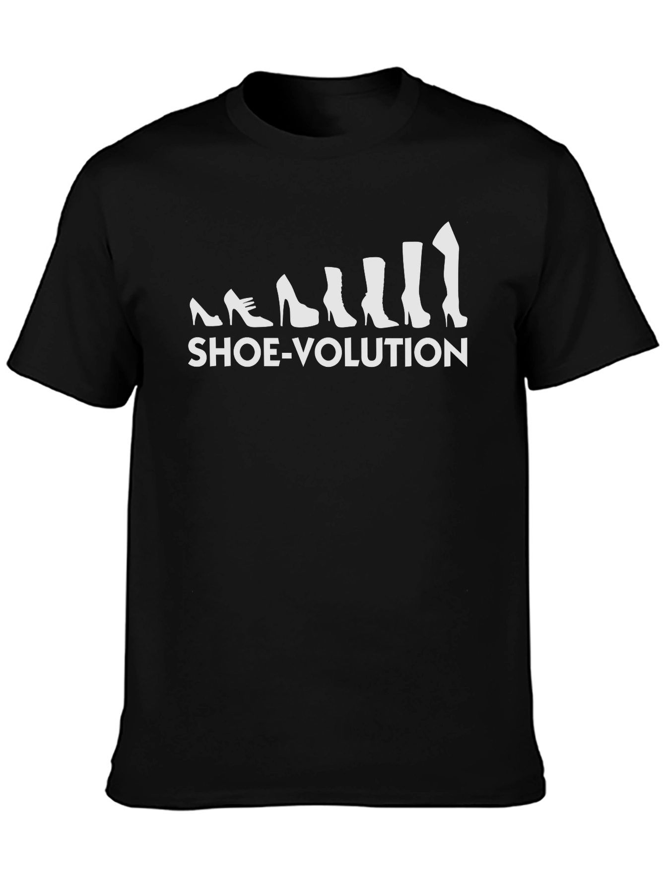 Shoe-Volution Funny Graphic T-Shirt