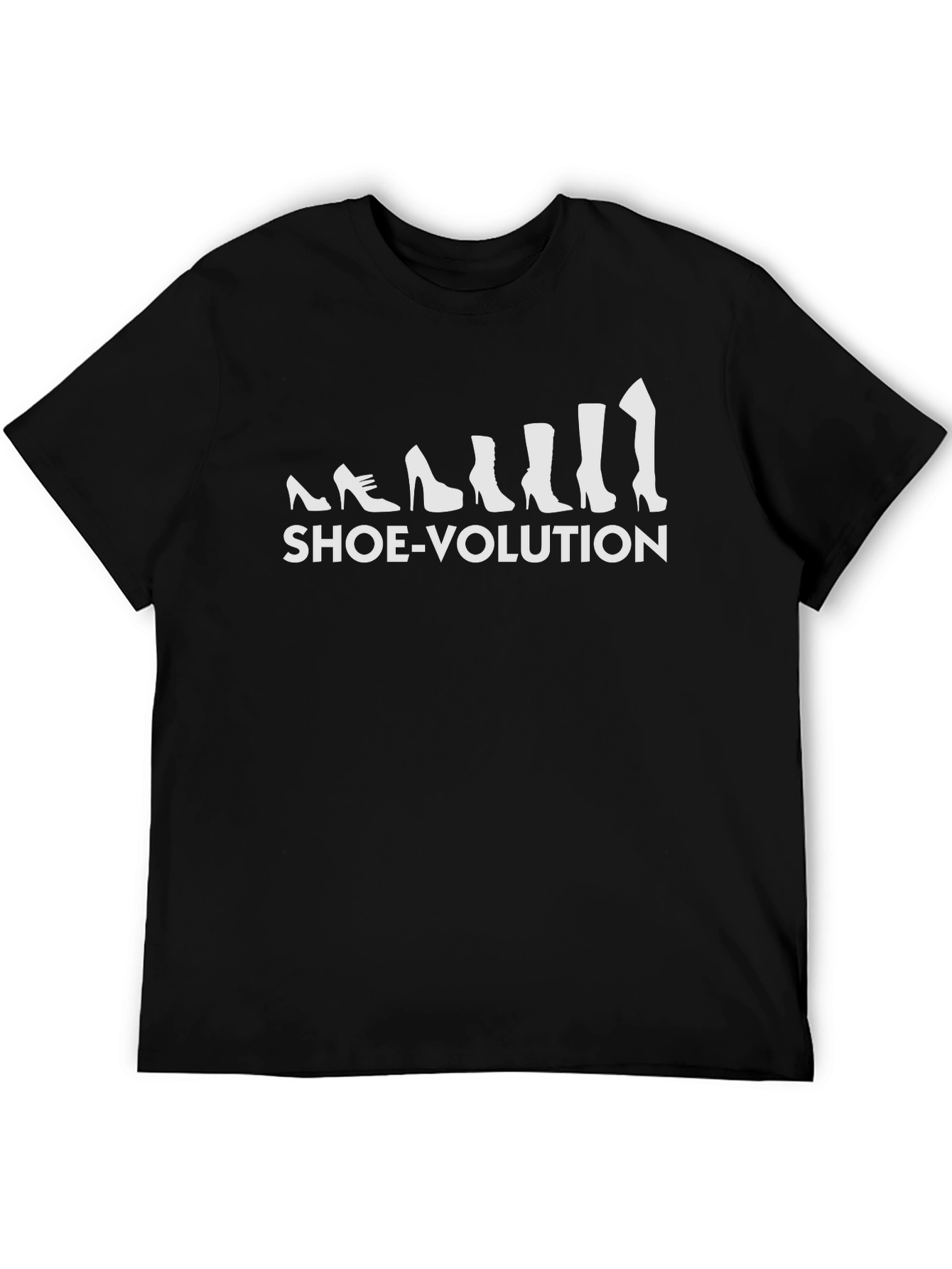 Shoe-Volution Funny Graphic T-Shirt