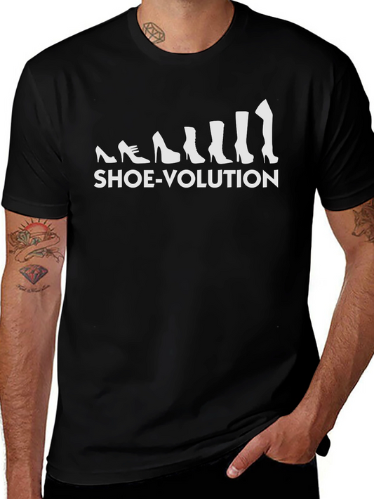 Shoe-Volution Funny Graphic T-Shirt