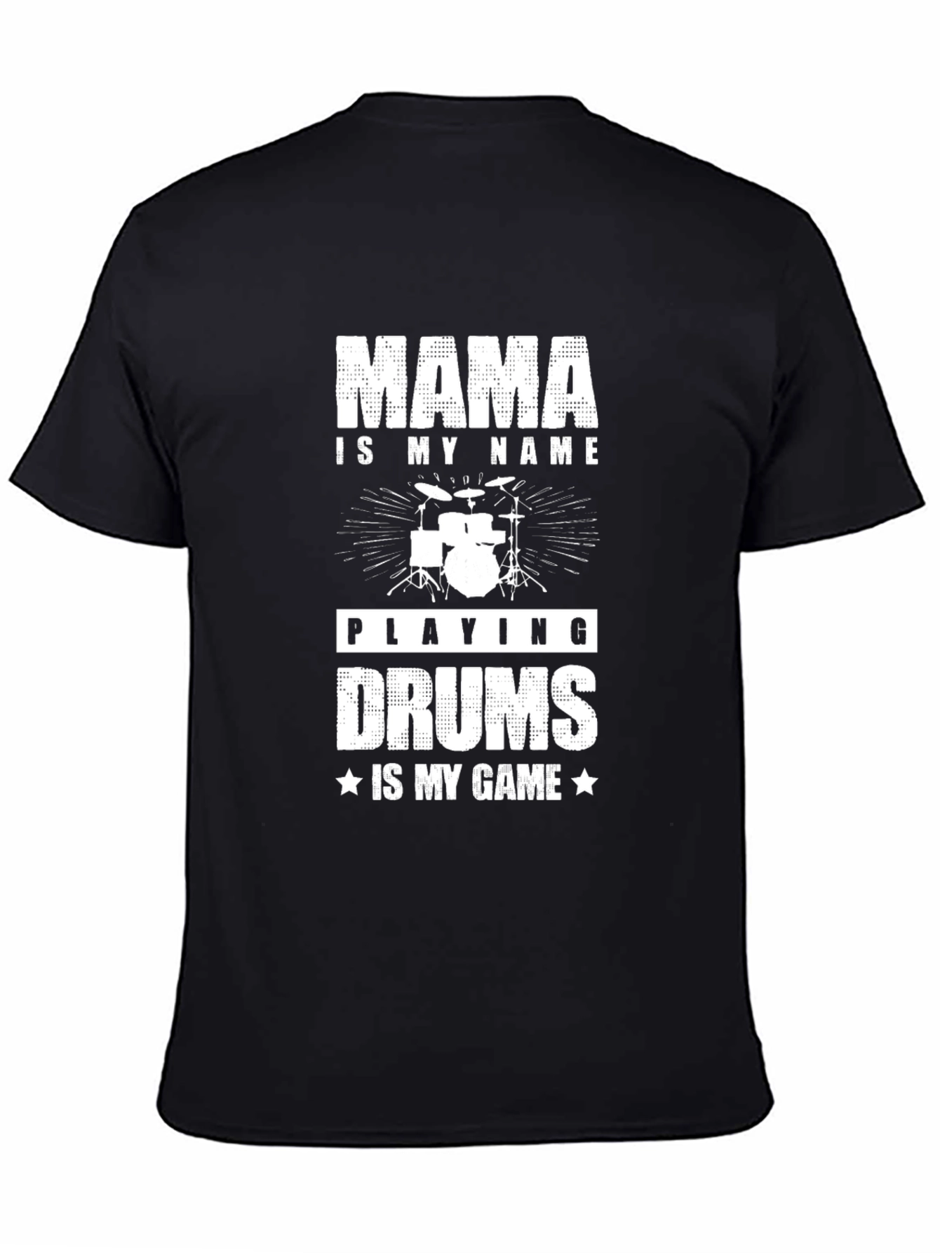 Mama Playing Drums T-Shirt