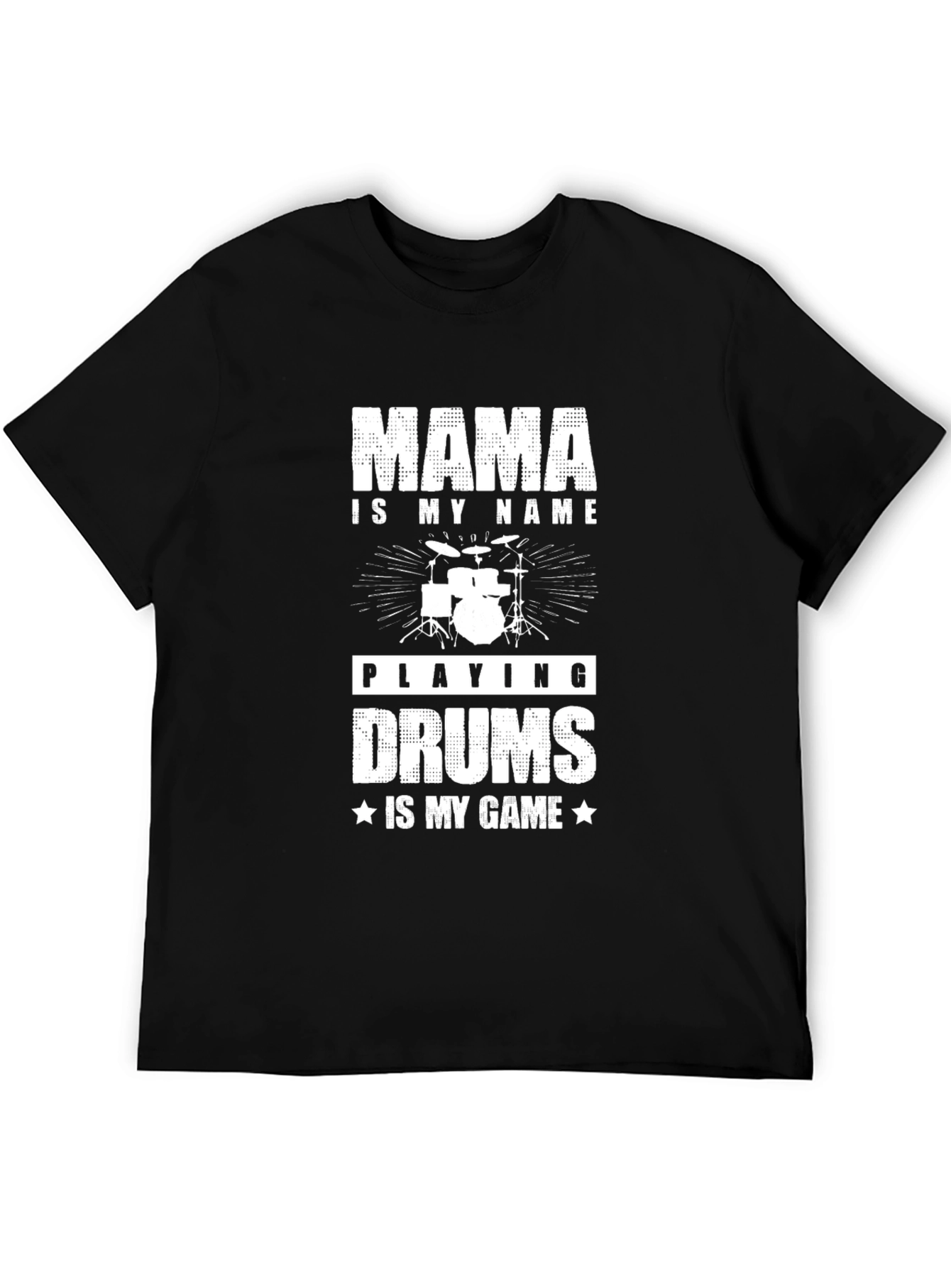 Mama Playing Drums T-Shirt
