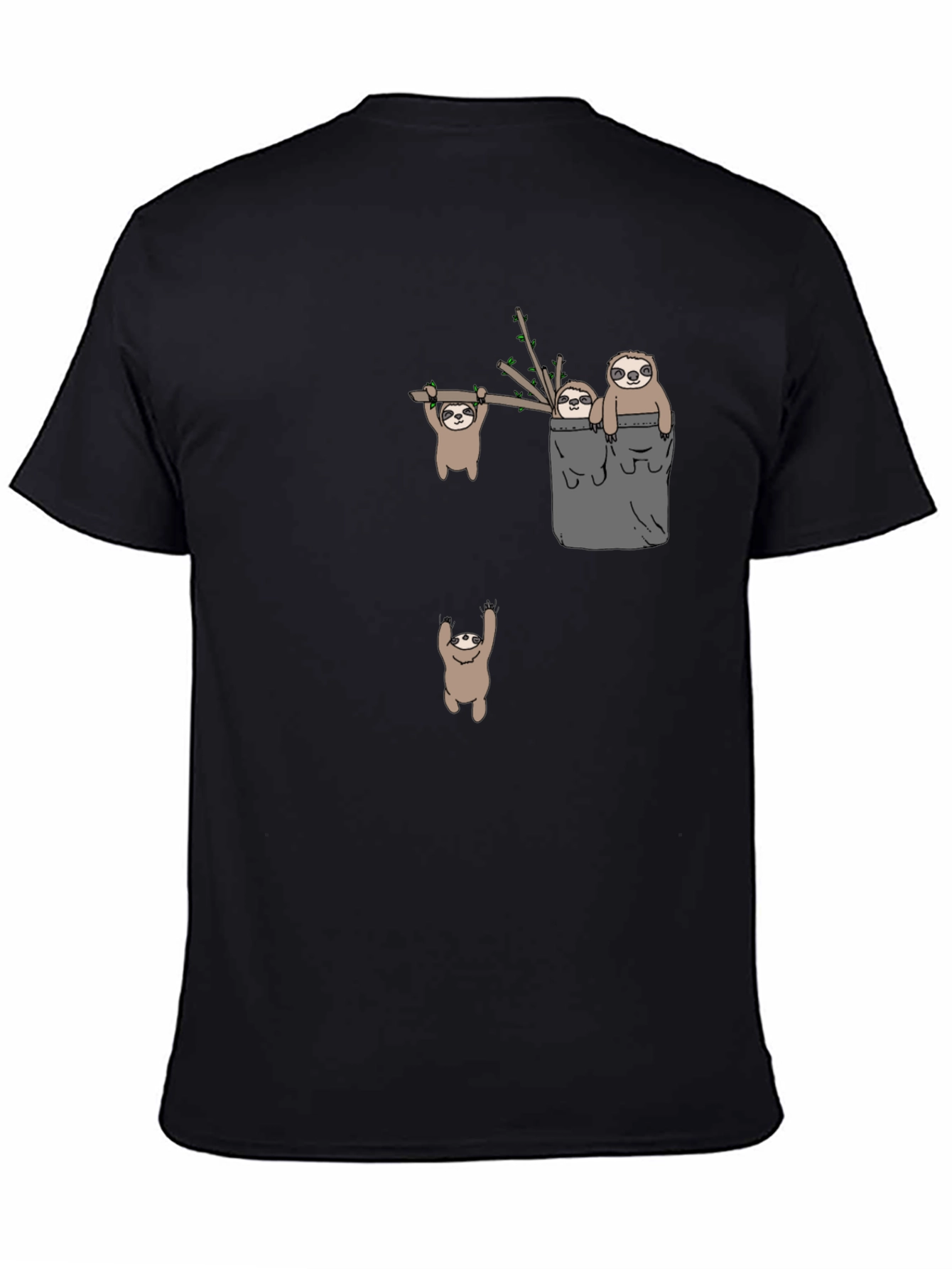 Sloth Graphic Tee - Funny Animal T-Shirt