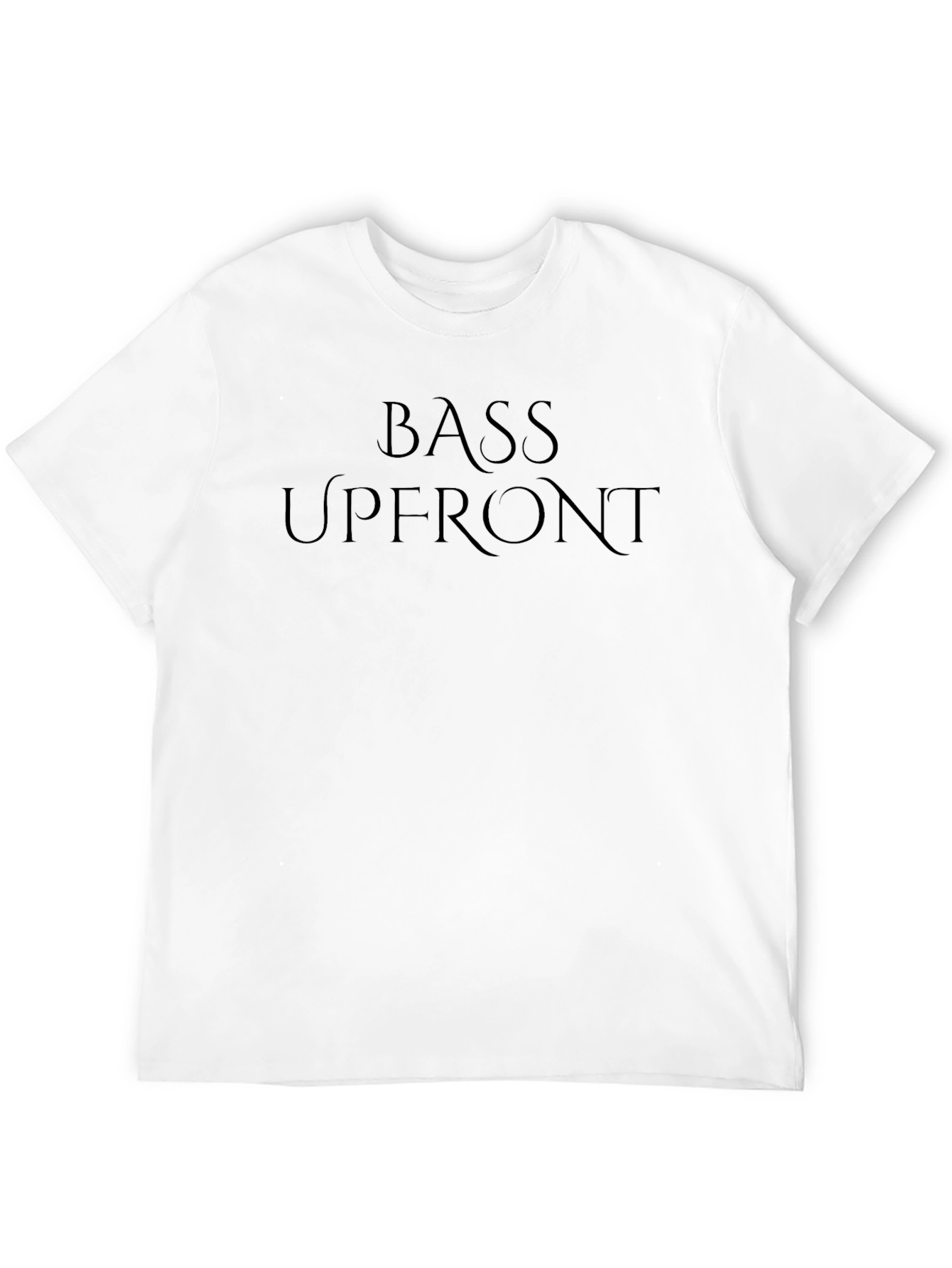 Bass Upfront Graphic Tee - Stylish Comfort