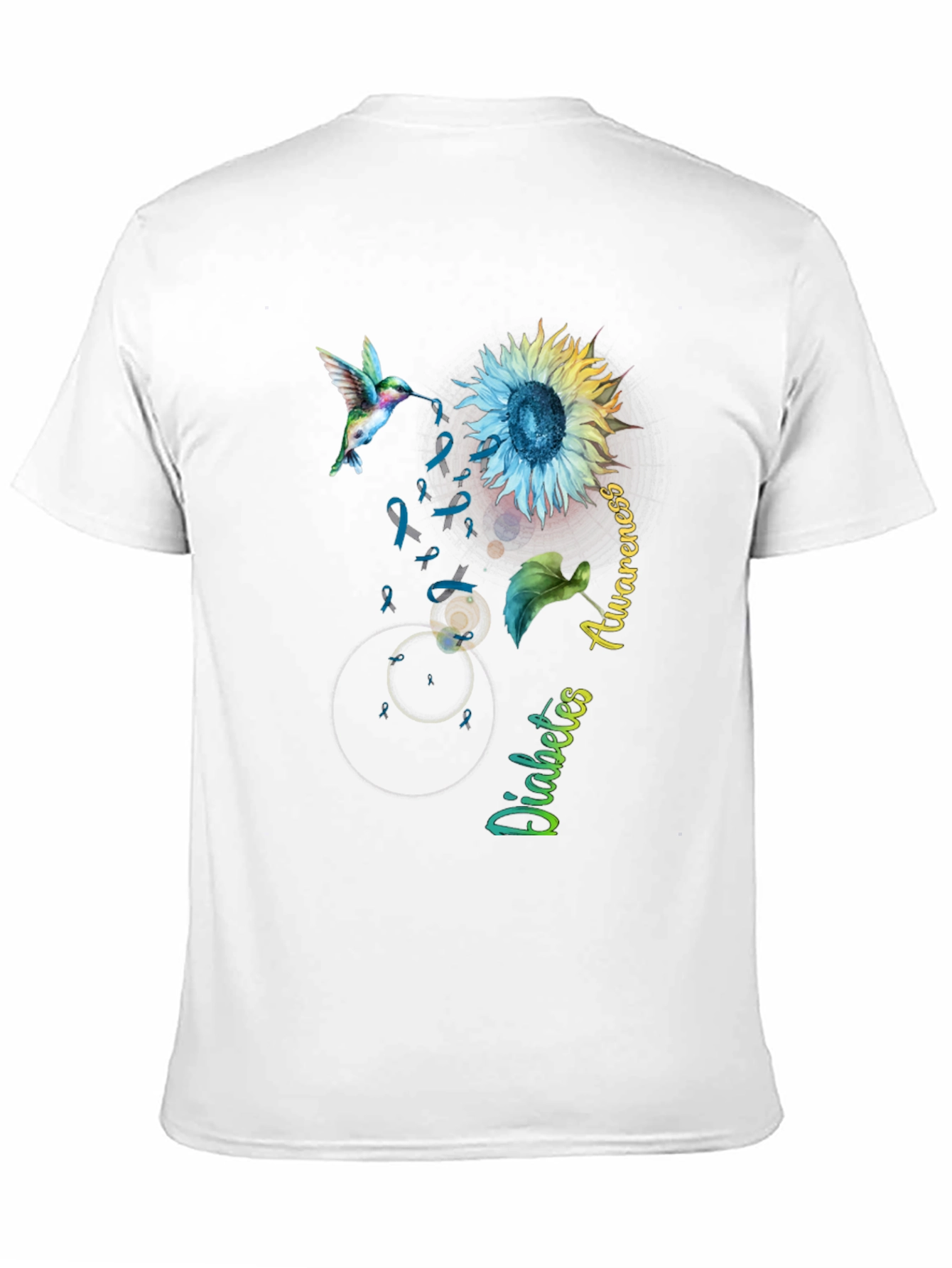 Diabetes Awareness Sunflower T-Shirt