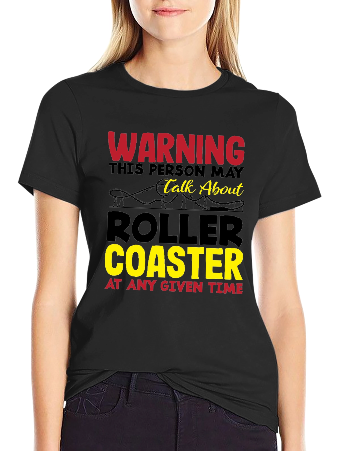 Warning: Roller Coaster Fan T-Shirt