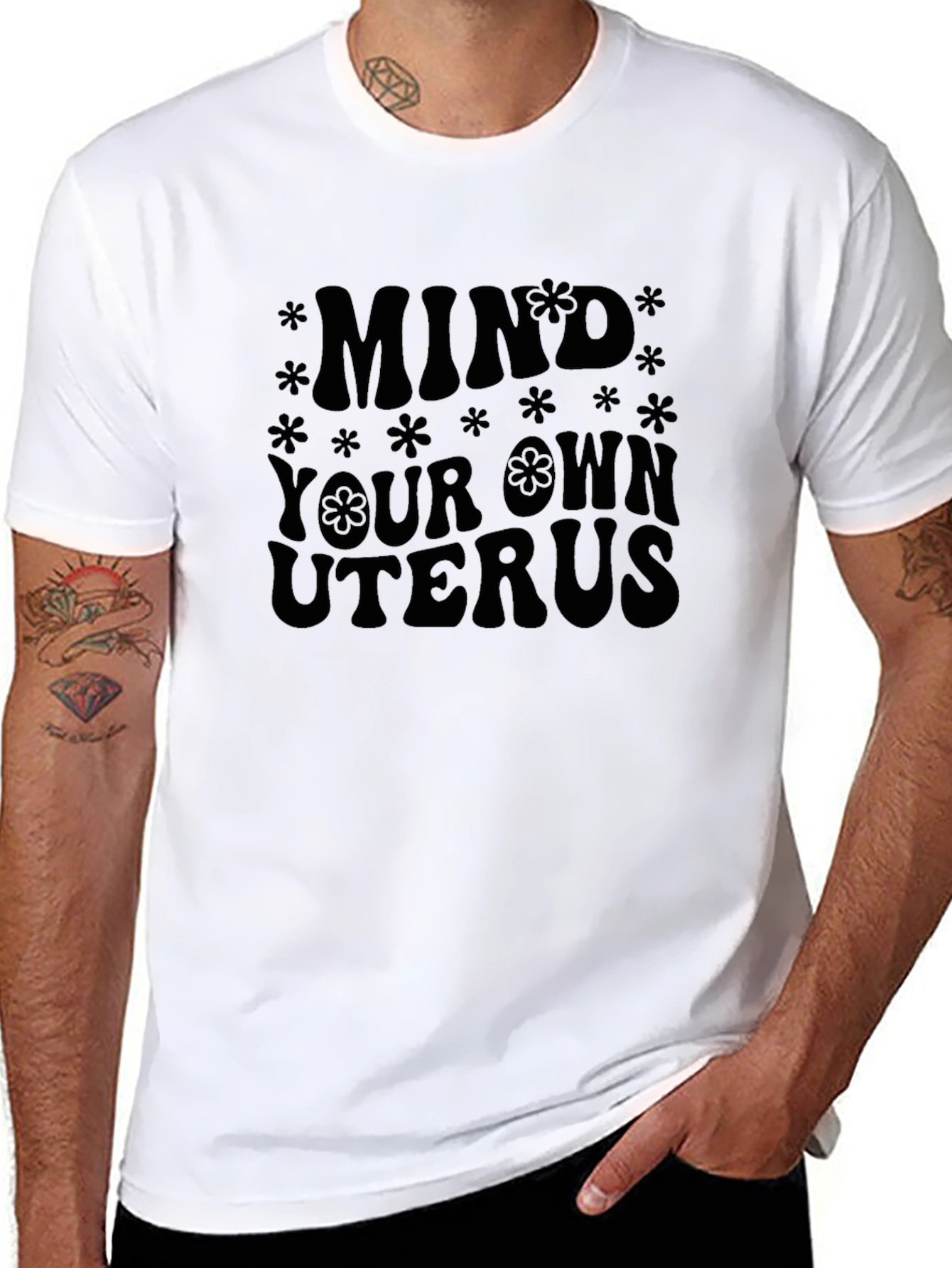 Mind Your Own Uterus Graphic Tee