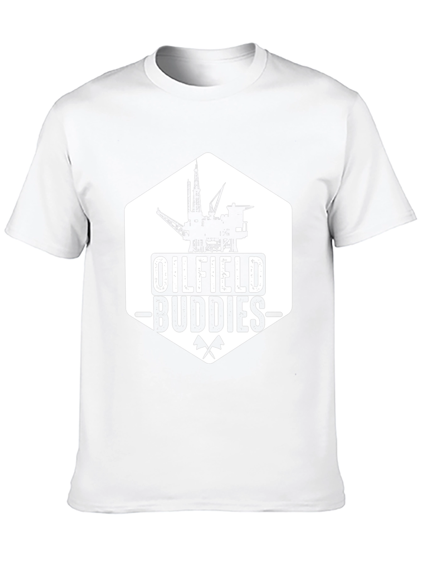 Oilfield Buddies Black Graphic T-Shirt