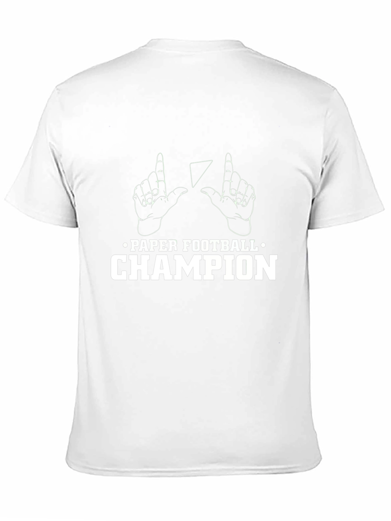 Paper Football Champion Graphic T-Shirt