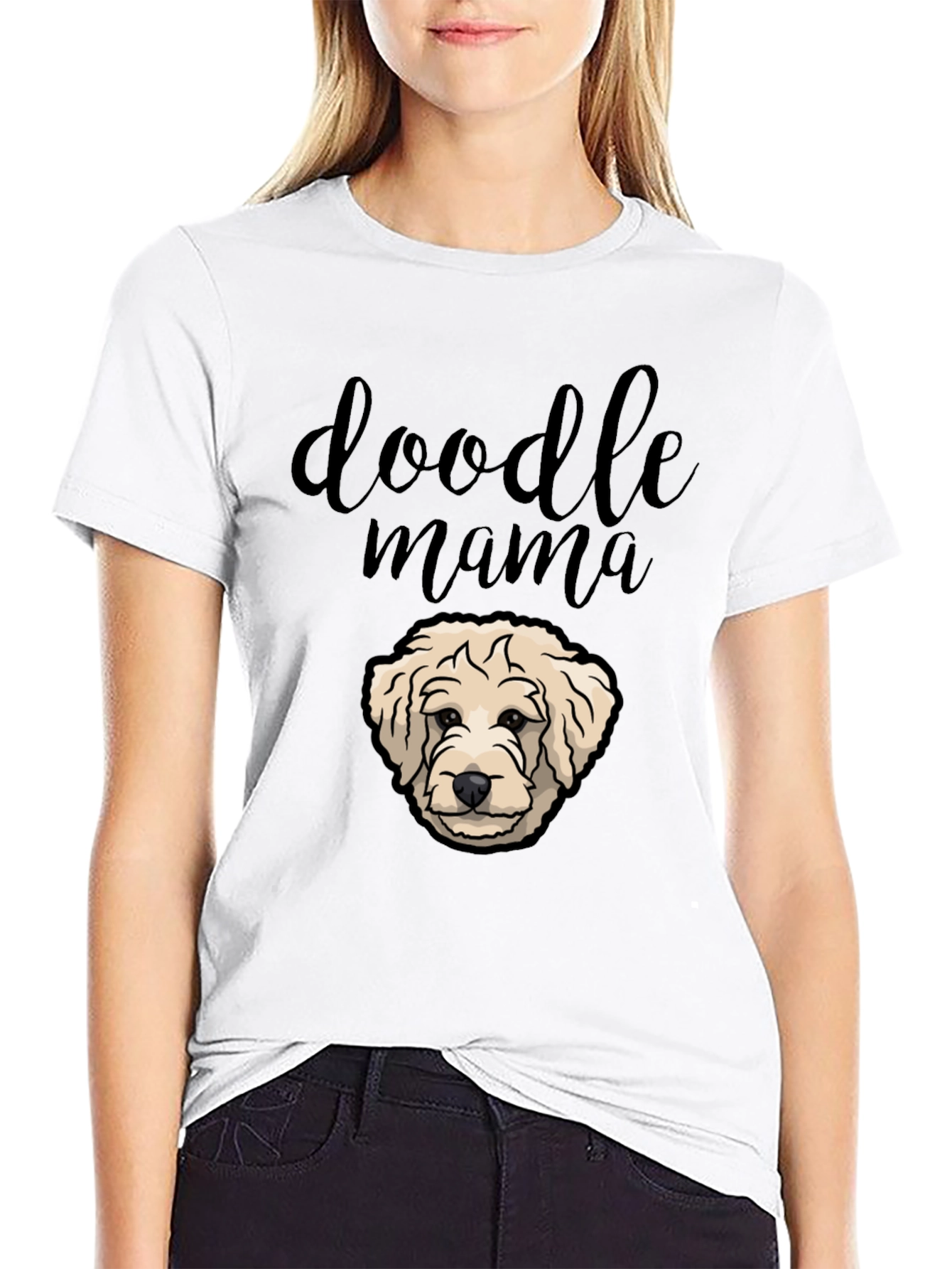 Doodle Mama T-Shirt: Dog Lover Tee