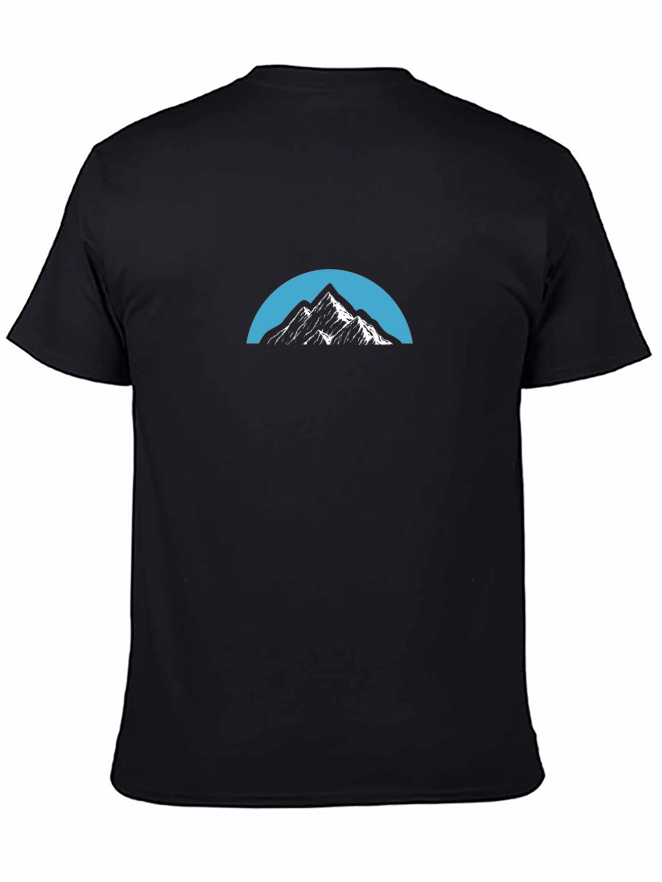 Mountain Graphic Black Tee - Adventure Ready