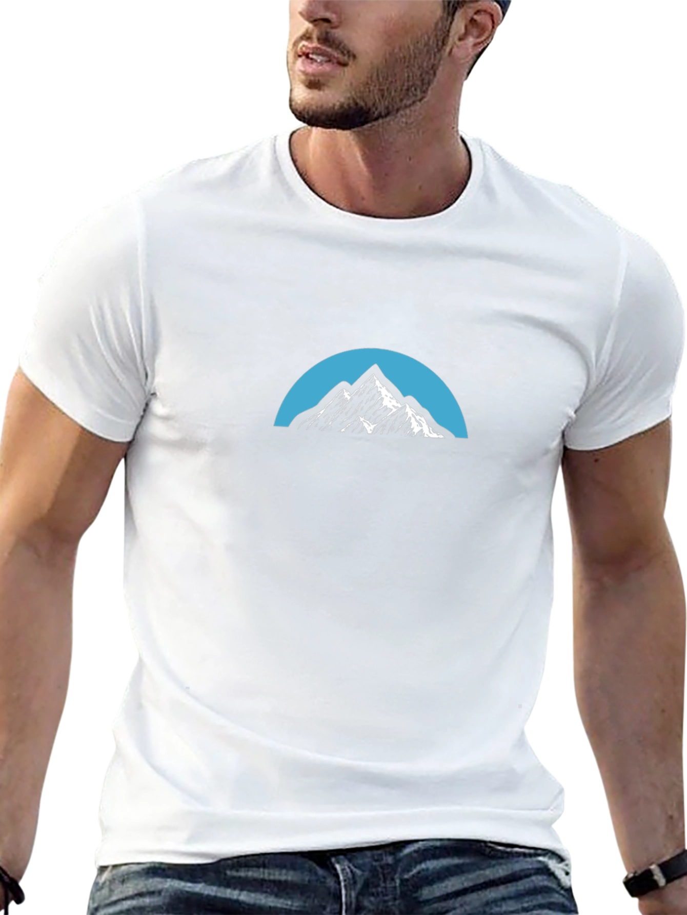Mountain Graphic Black Tee - Adventure Ready