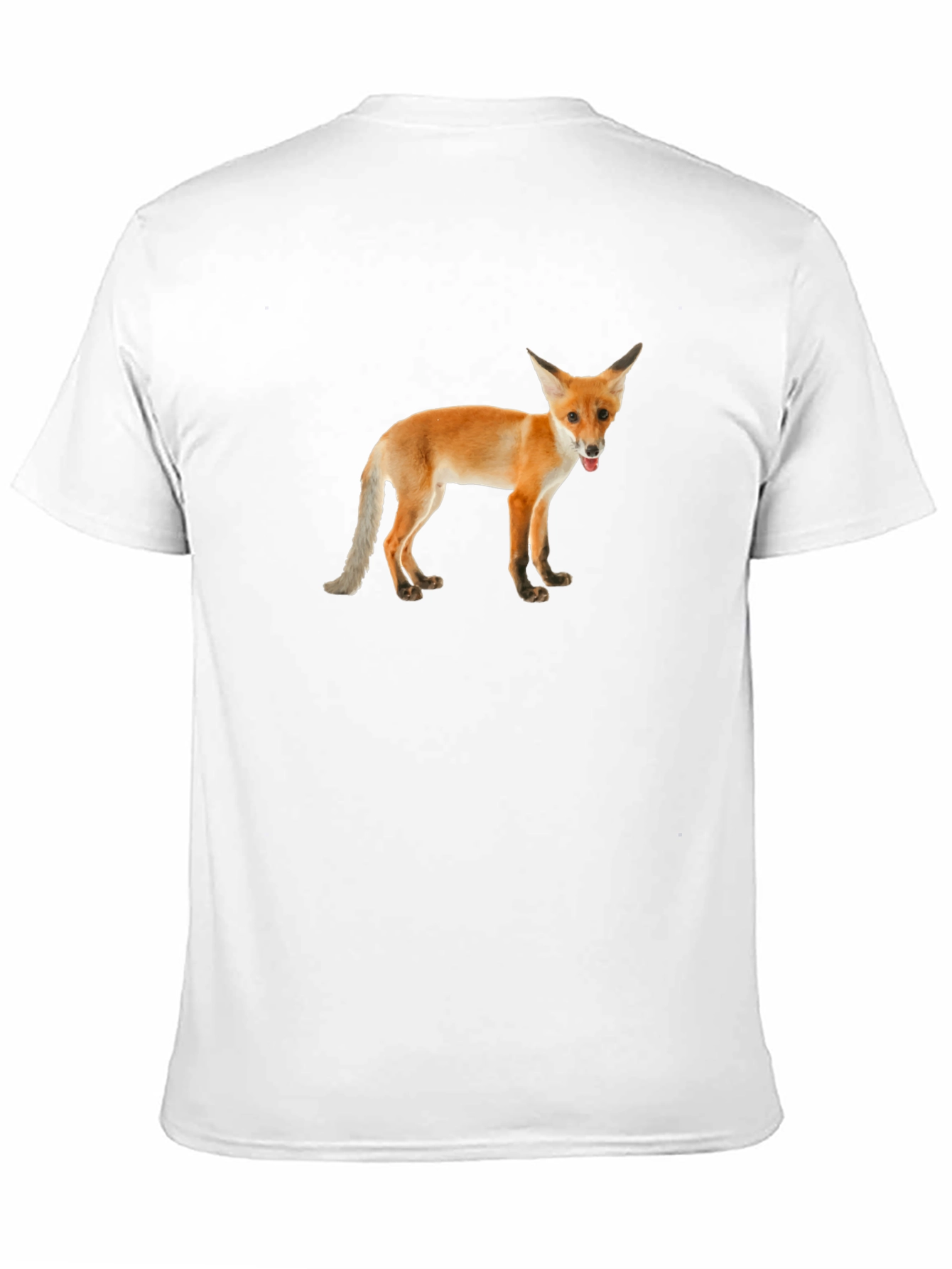 Fox Graphic Tee -  Unisex Black T-Shirt
