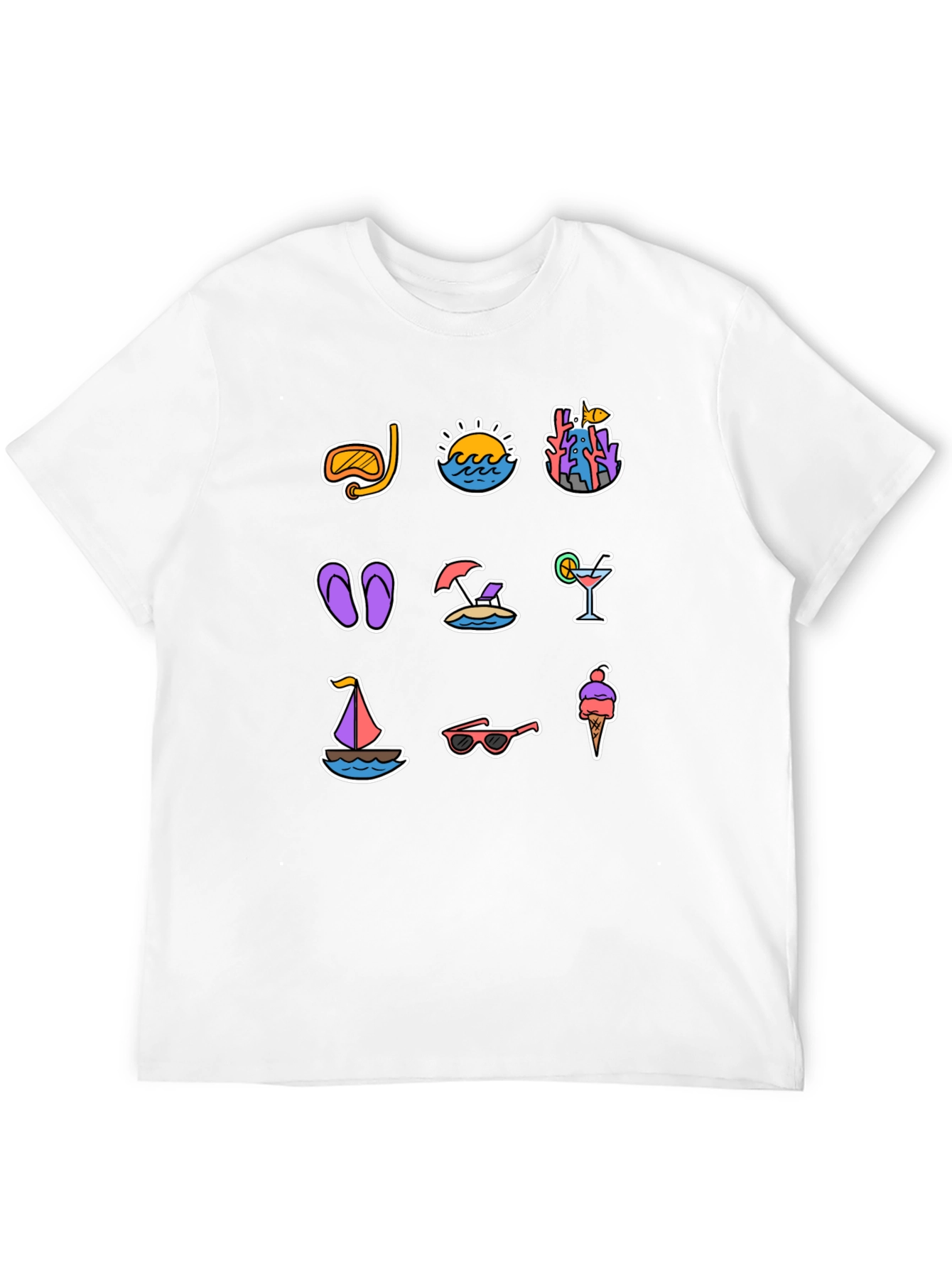 Summer Holiday Graphic T-Shirt