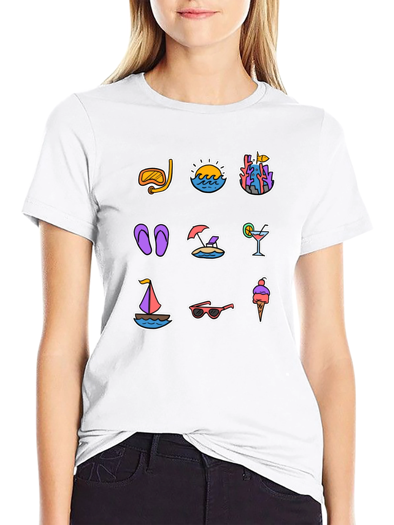 Summer Holiday Graphic T-Shirt