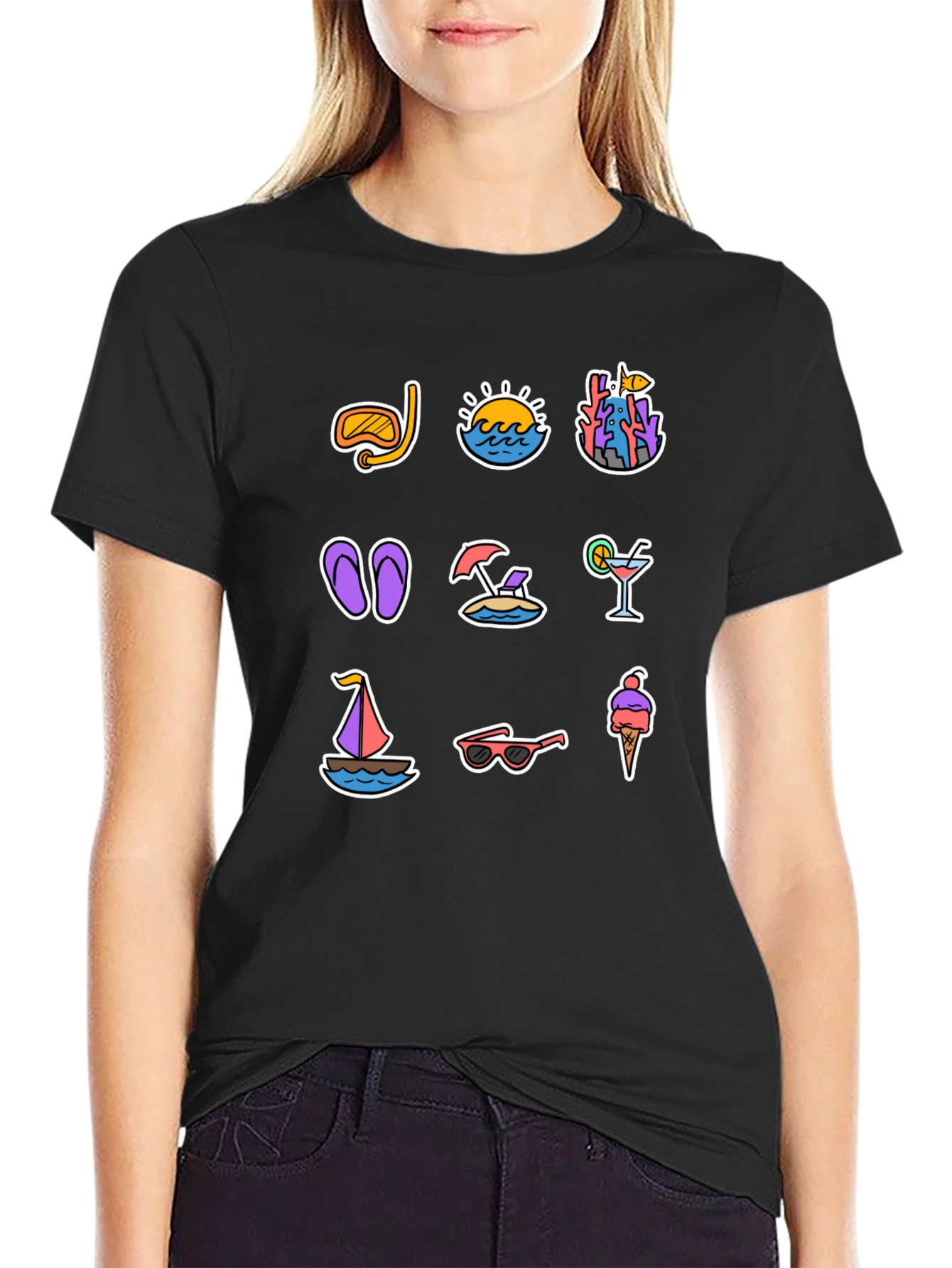 Summer Holiday Graphic T-Shirt
