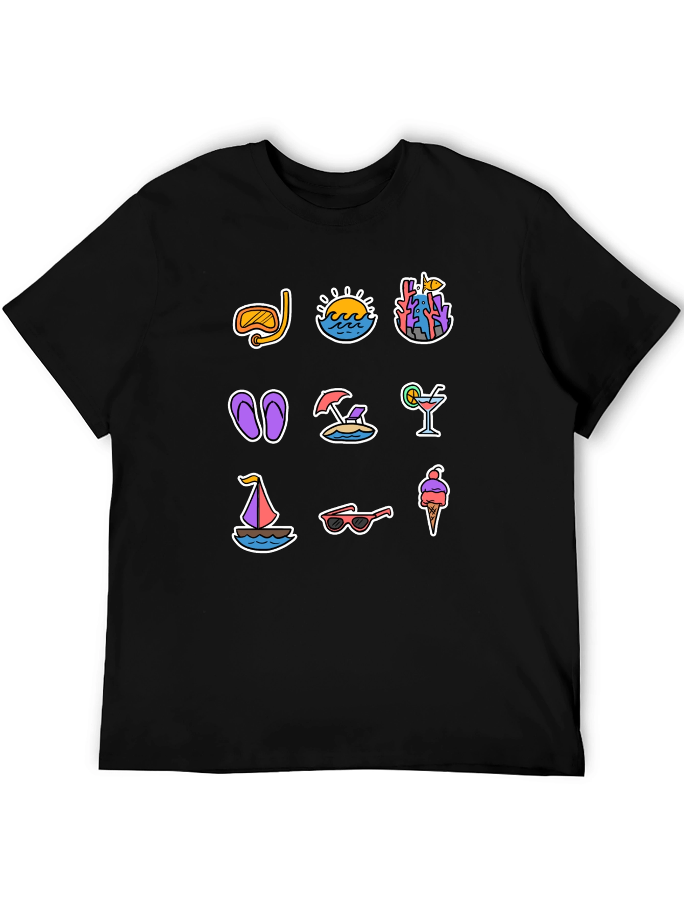 Summer Holiday Graphic T-Shirt