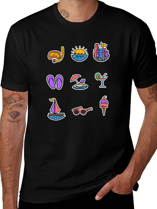 Summer Holiday Graphic T-Shirt