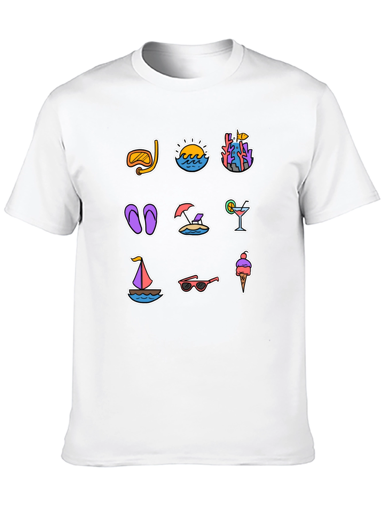 Summer Holiday Graphic T-Shirt