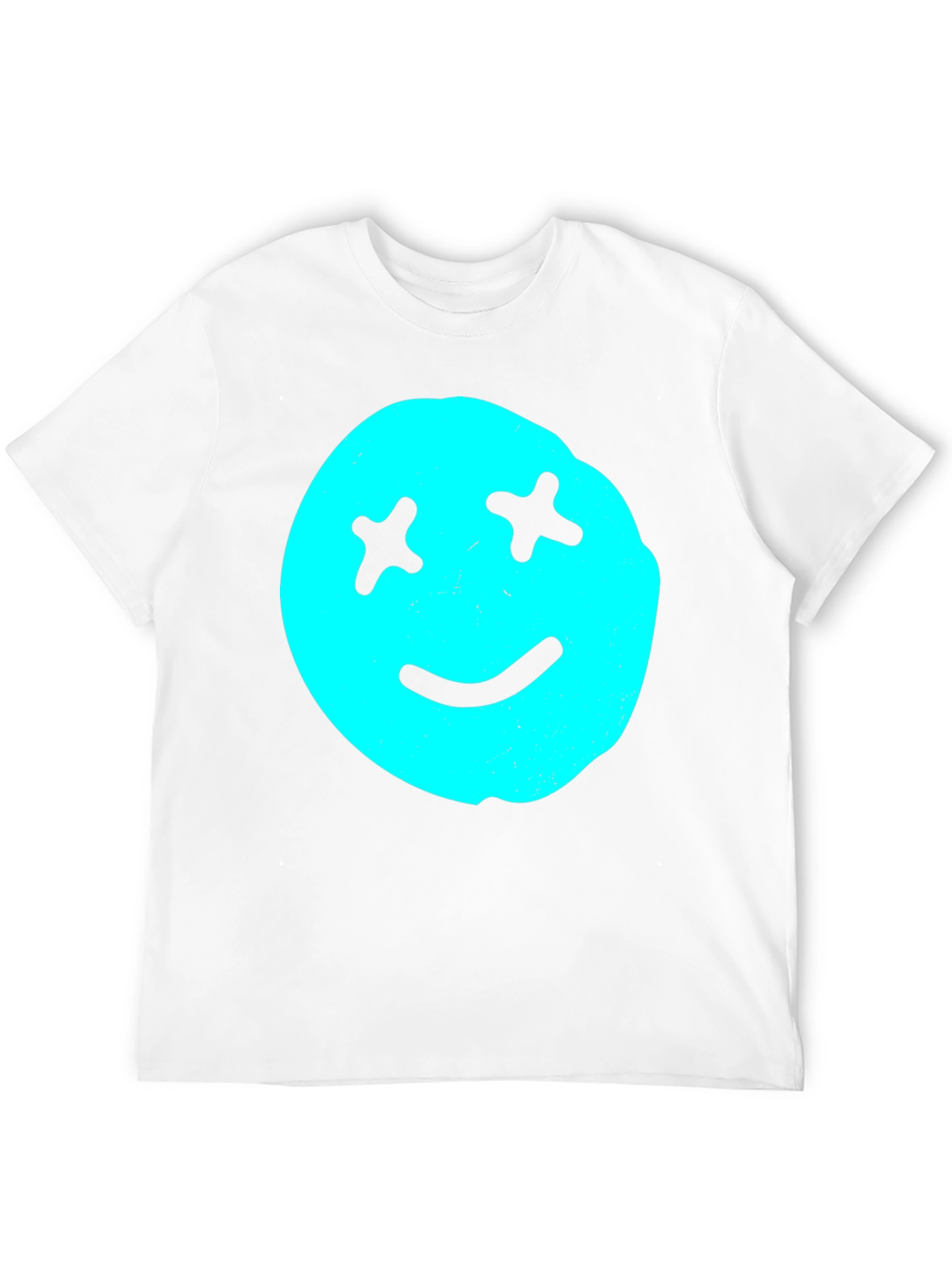Smiley Face Graphic T-Shirt - Relaxed Fit