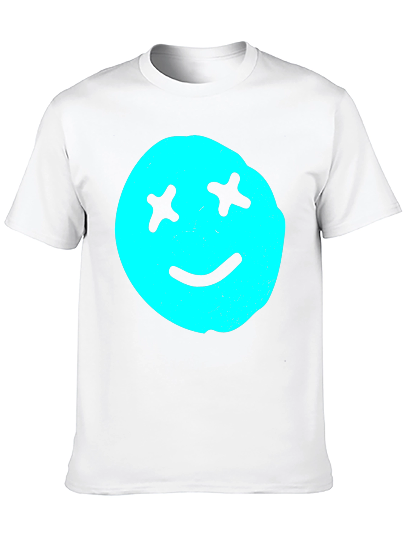 Smiley Face Graphic T-Shirt - Relaxed Fit
