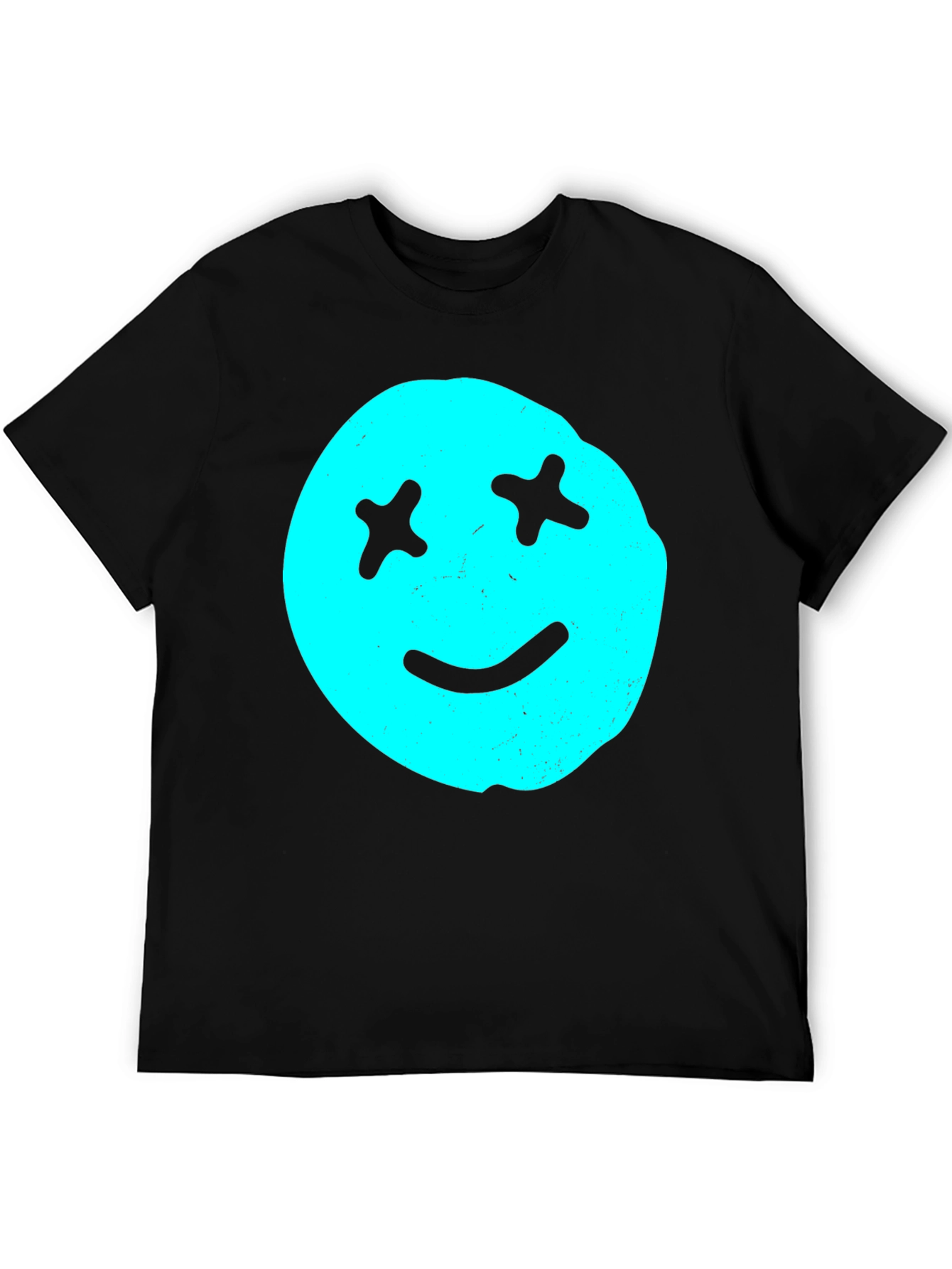 Smiley Face Graphic T-Shirt - Relaxed Fit