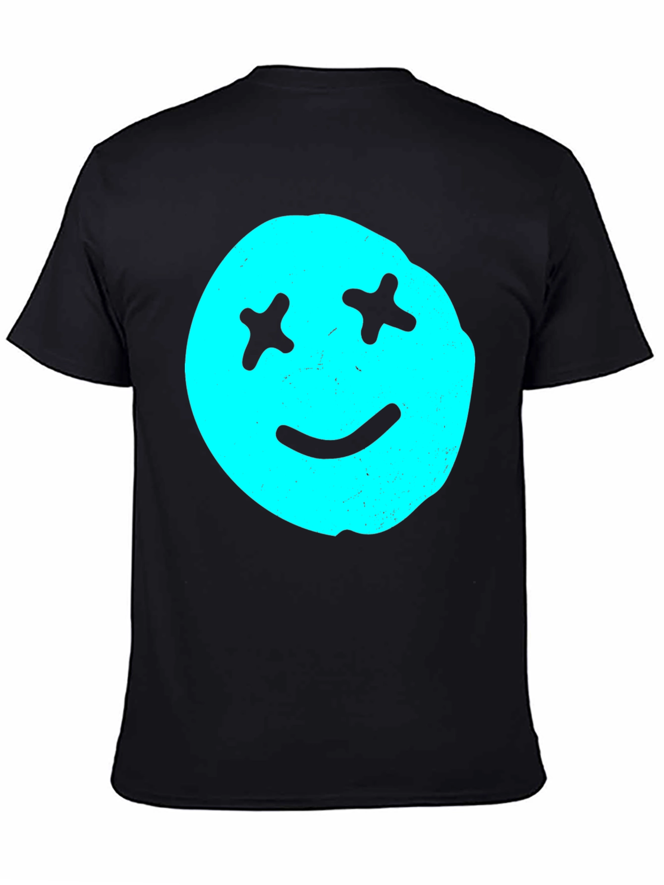 Smiley Face Graphic T-Shirt - Relaxed Fit