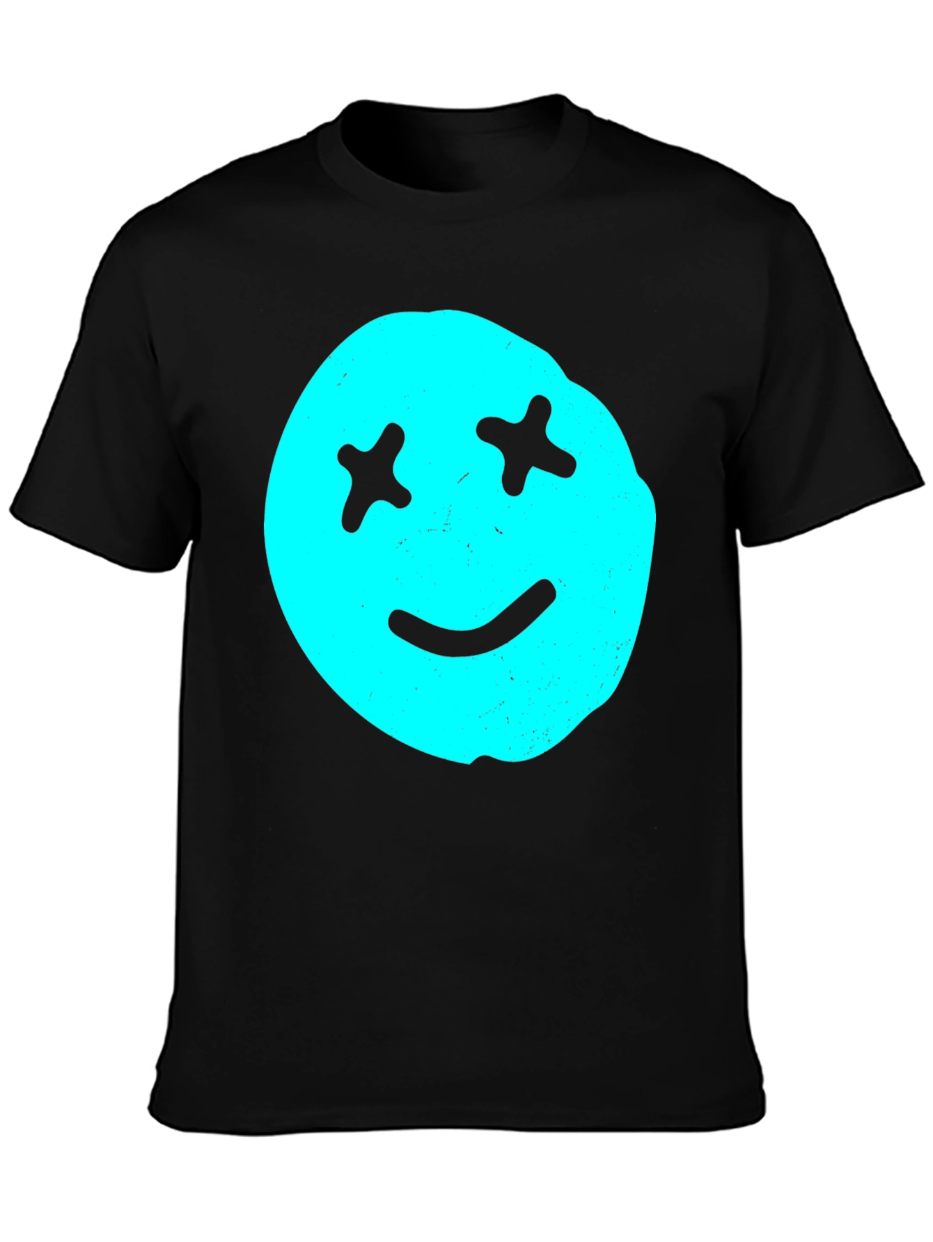 Smiley Face Graphic T-Shirt - Relaxed Fit