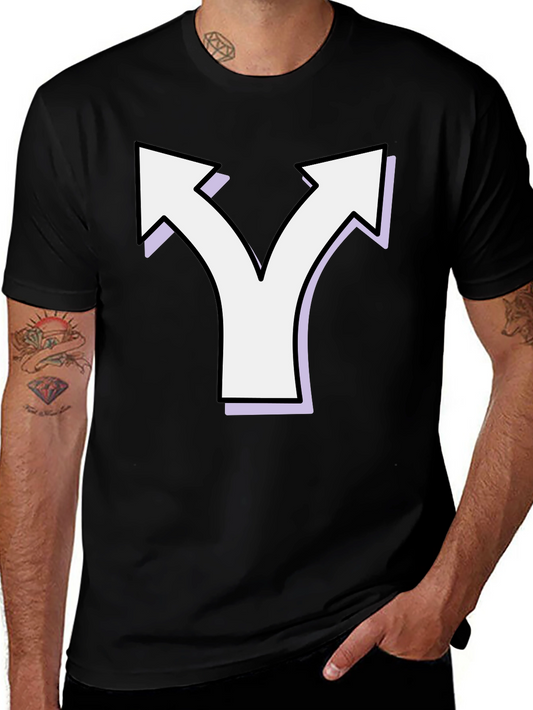 Directional Choice T-Shirt - Black Cotton Tee
