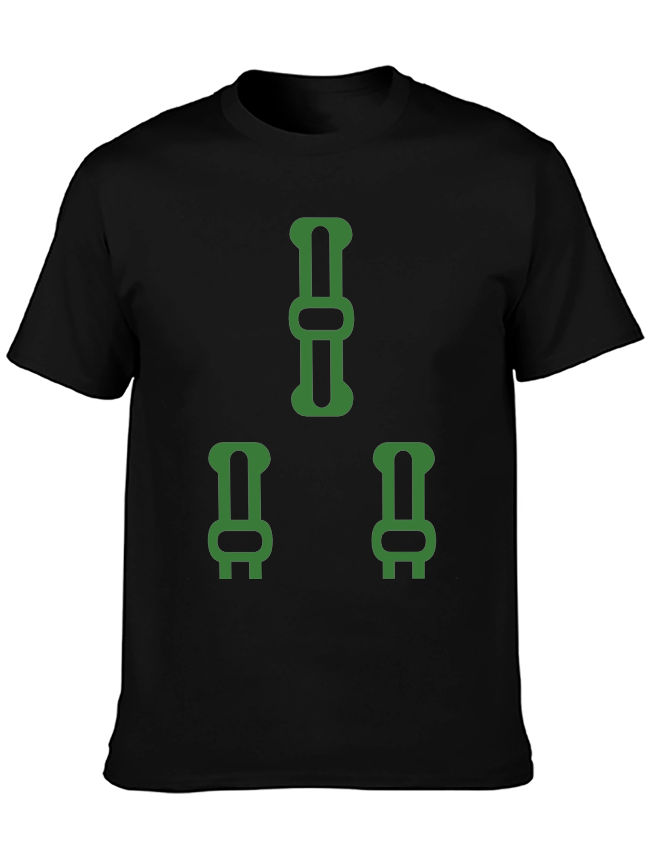 Mens Novelty Suspender Graphic Tee