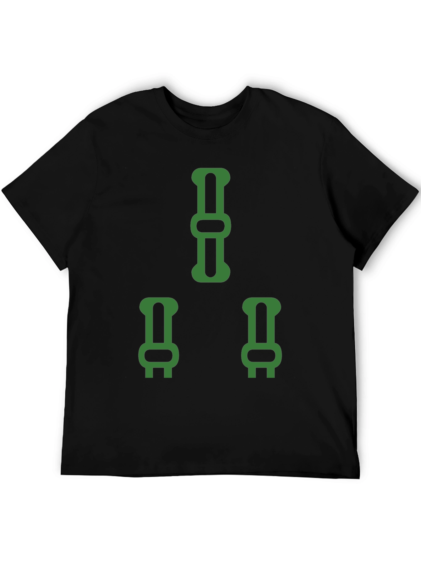 Mens Novelty Suspender Graphic Tee