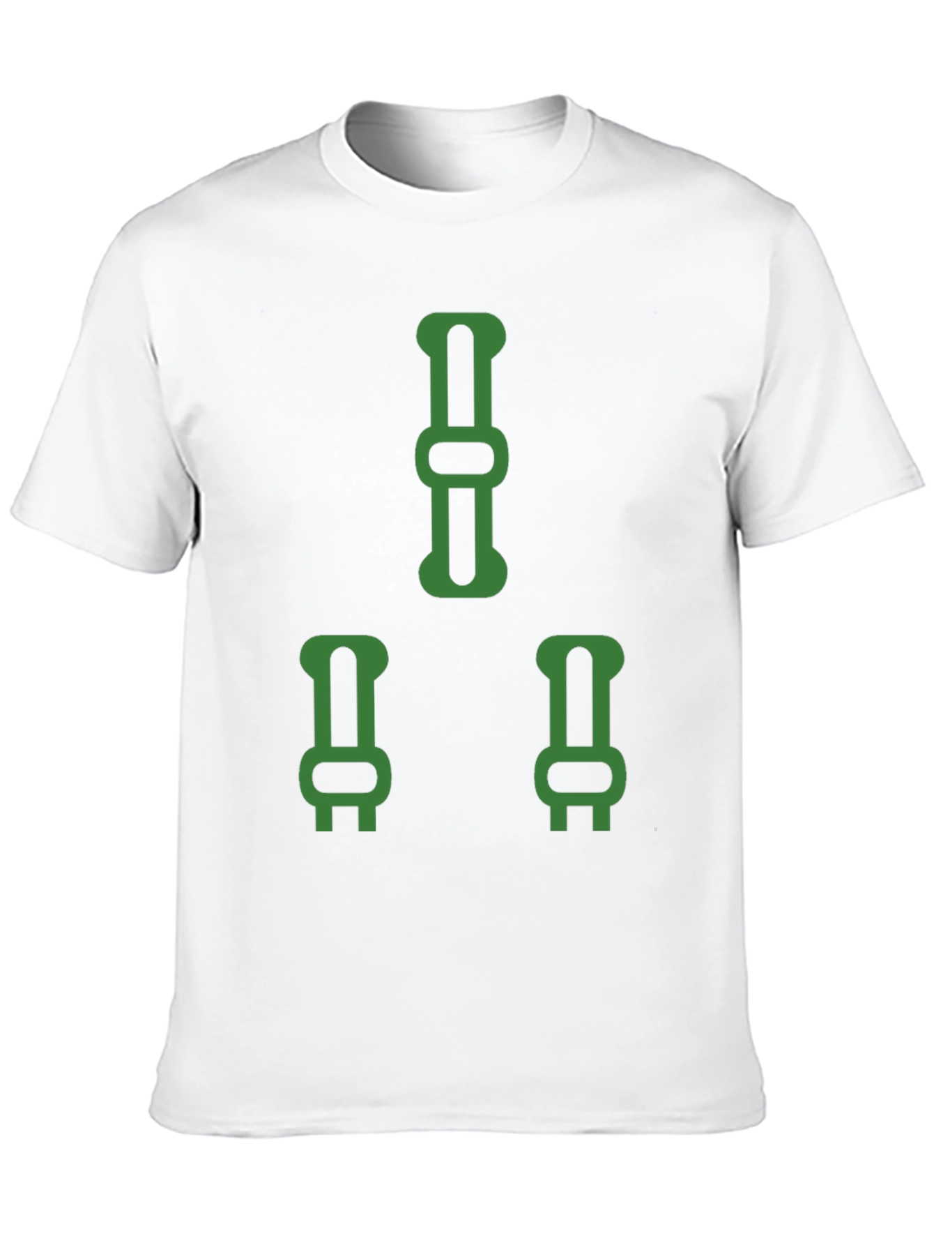 Mens Novelty Suspender Graphic Tee