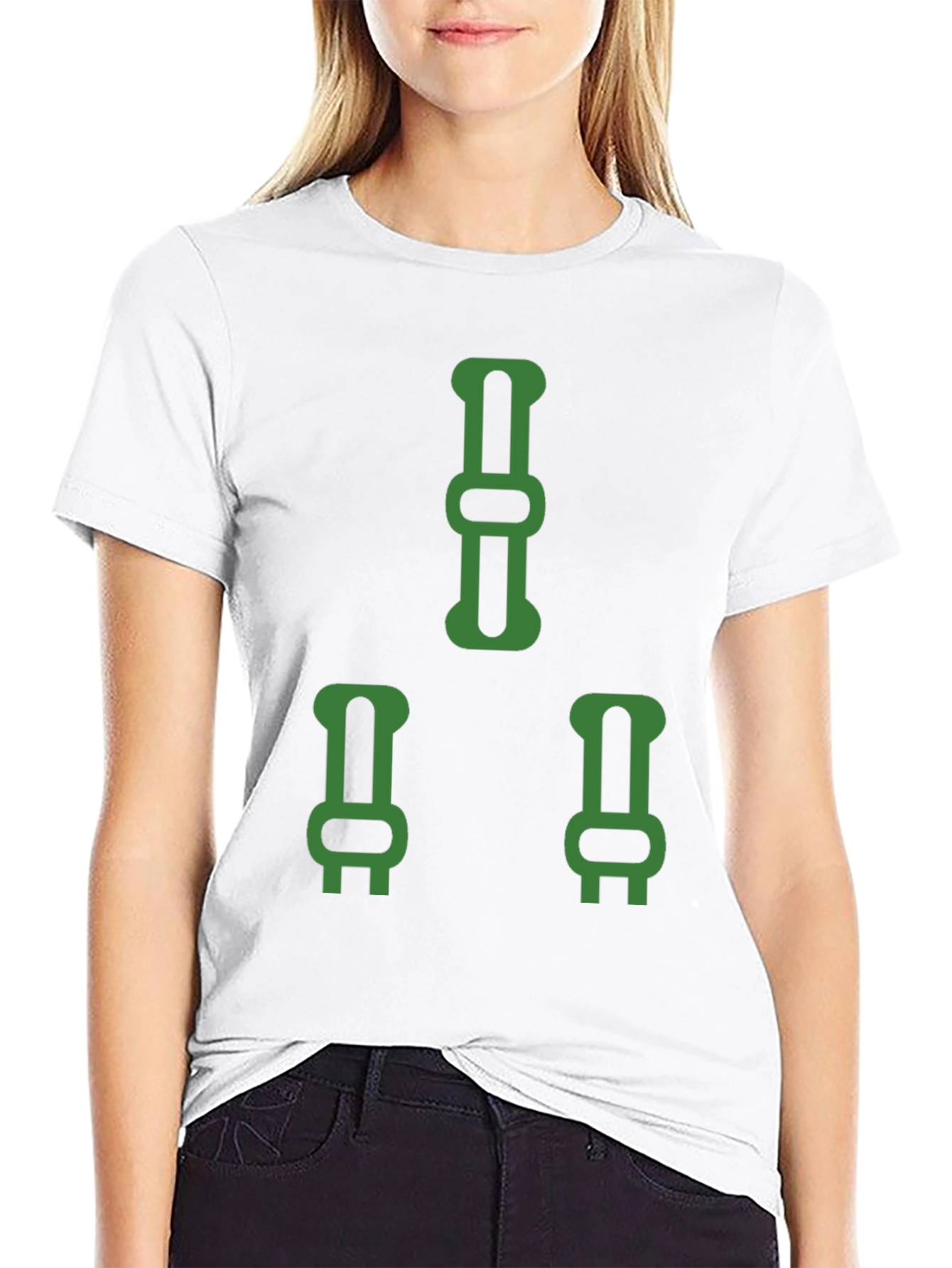 Mens Novelty Suspender Graphic Tee