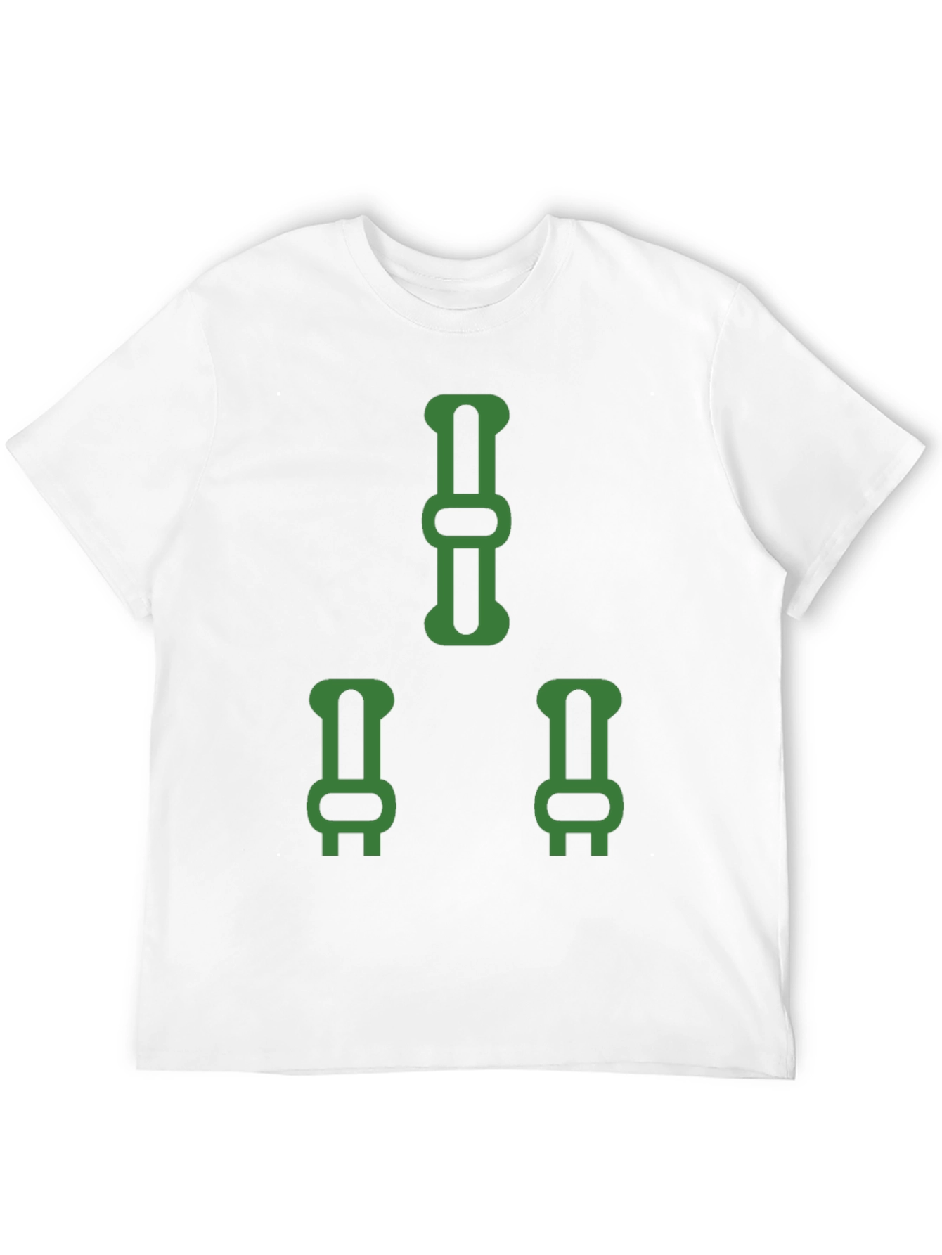 Mens Novelty Suspender Graphic Tee