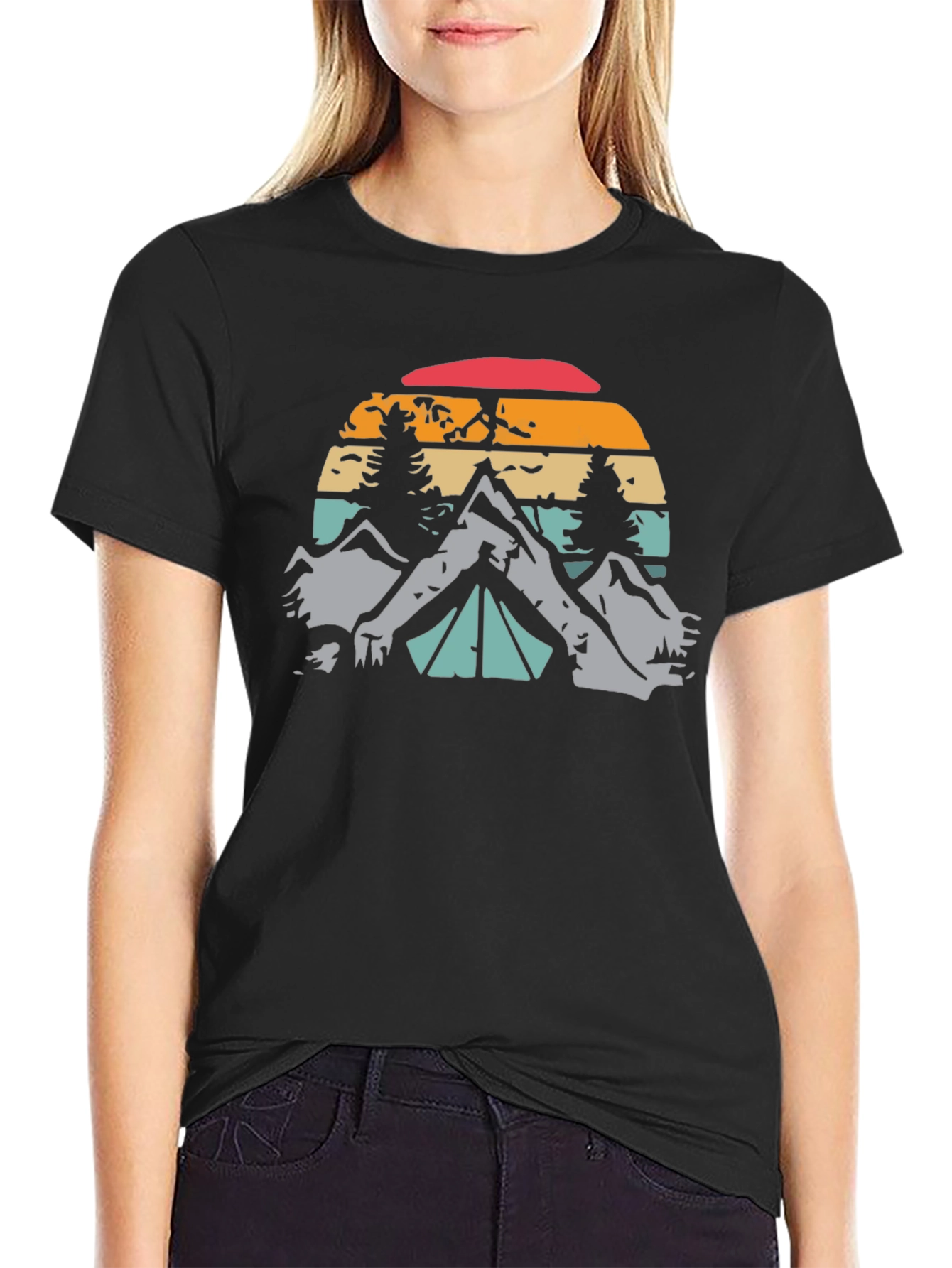 Retro Camping Adventure T-Shirt