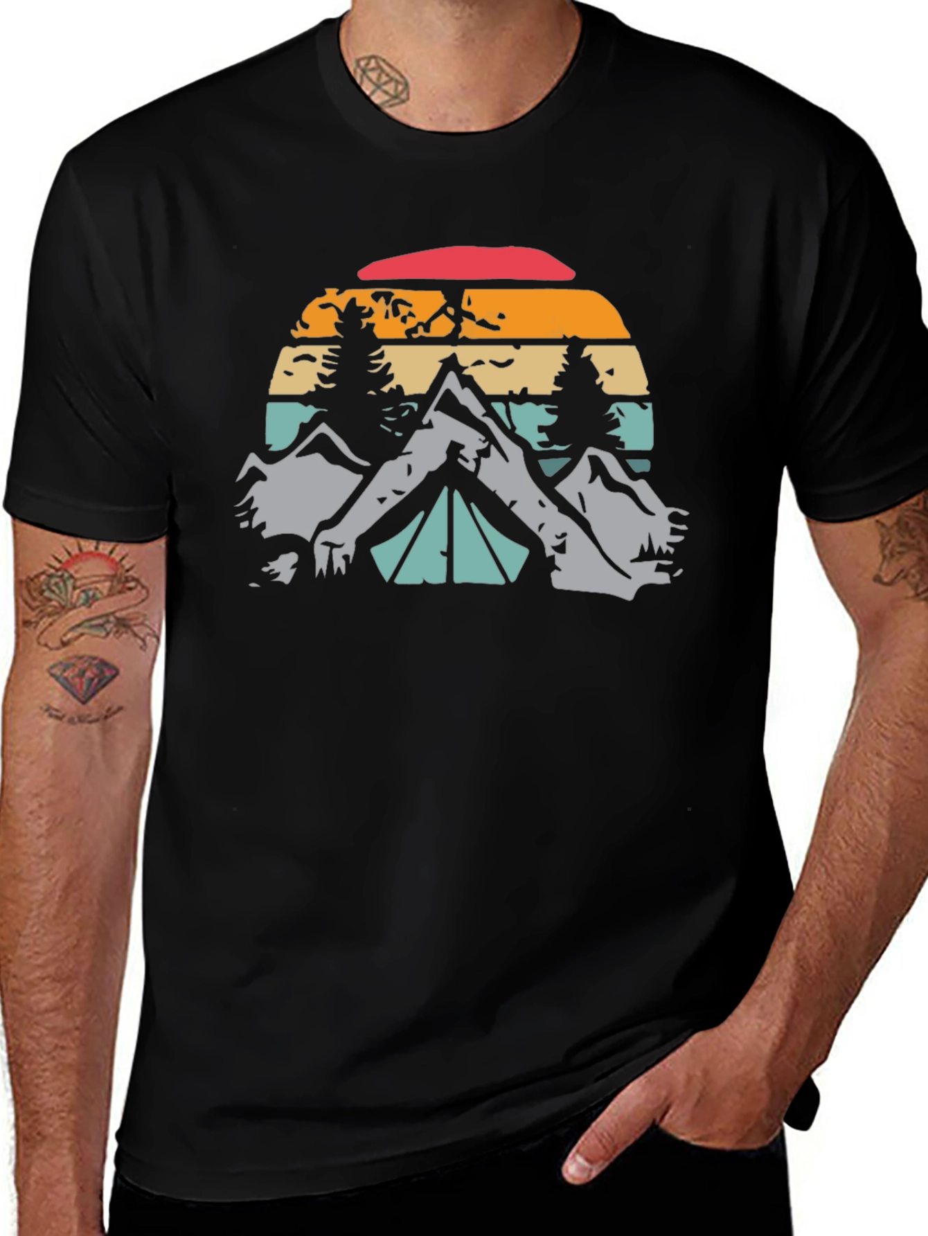 Retro Camping Adventure T-Shirt