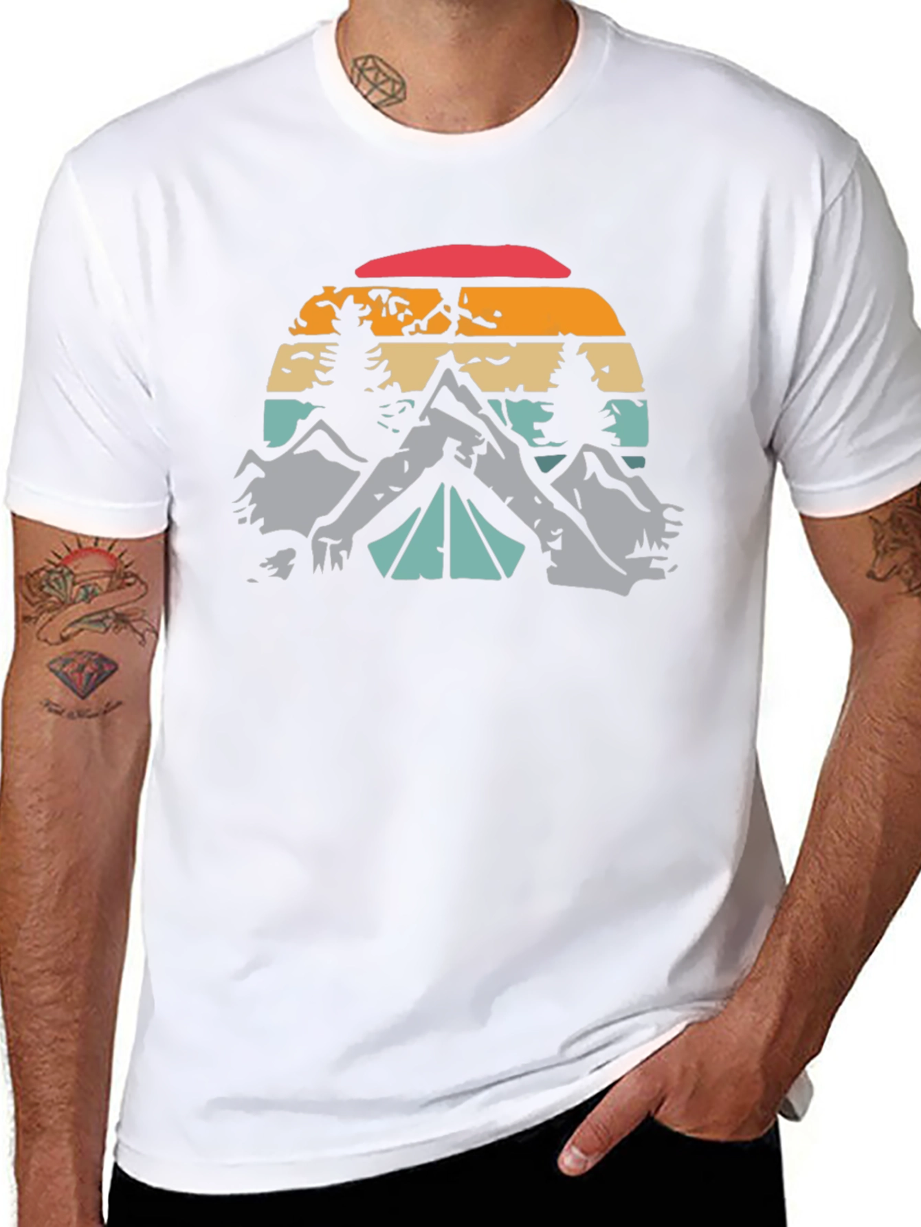 Retro Camping Adventure T-Shirt