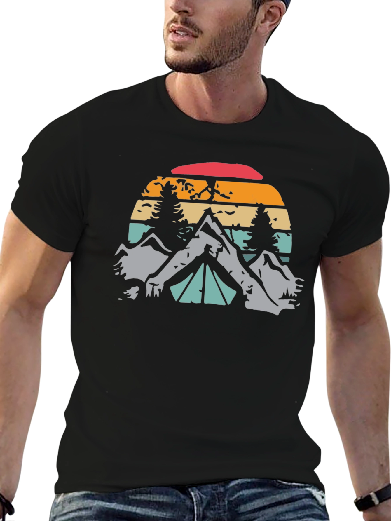 Retro Camping Adventure T-Shirt