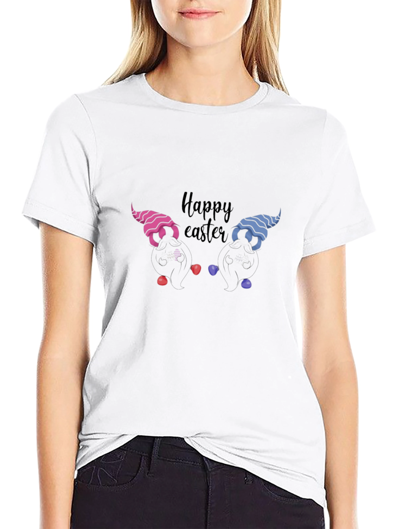 Happy Easter Gnome T-Shirt - Holiday Apparel