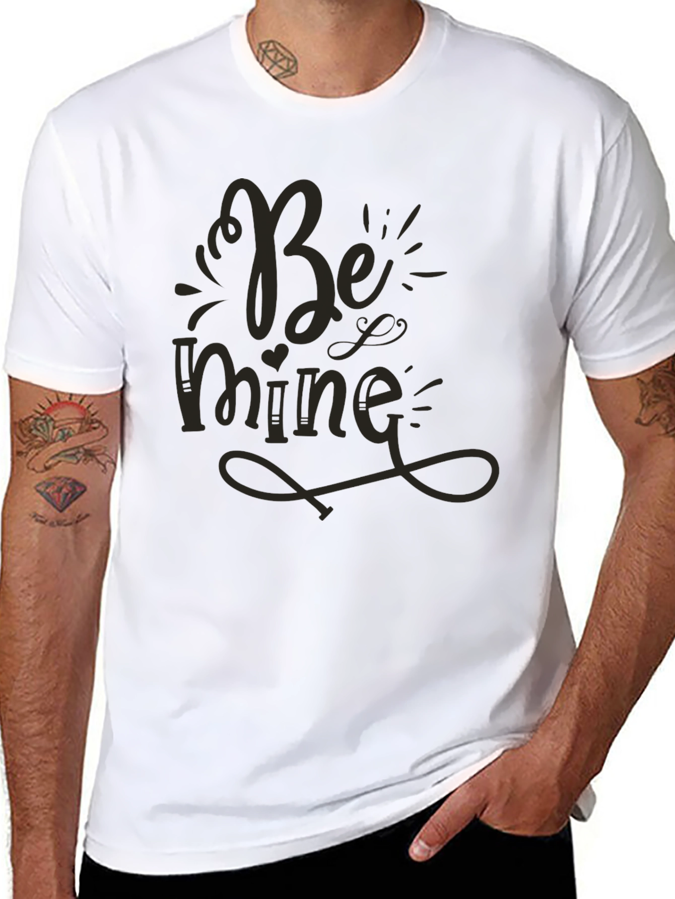 Be Mine Graphic Tee - Valentines Day Shirt
