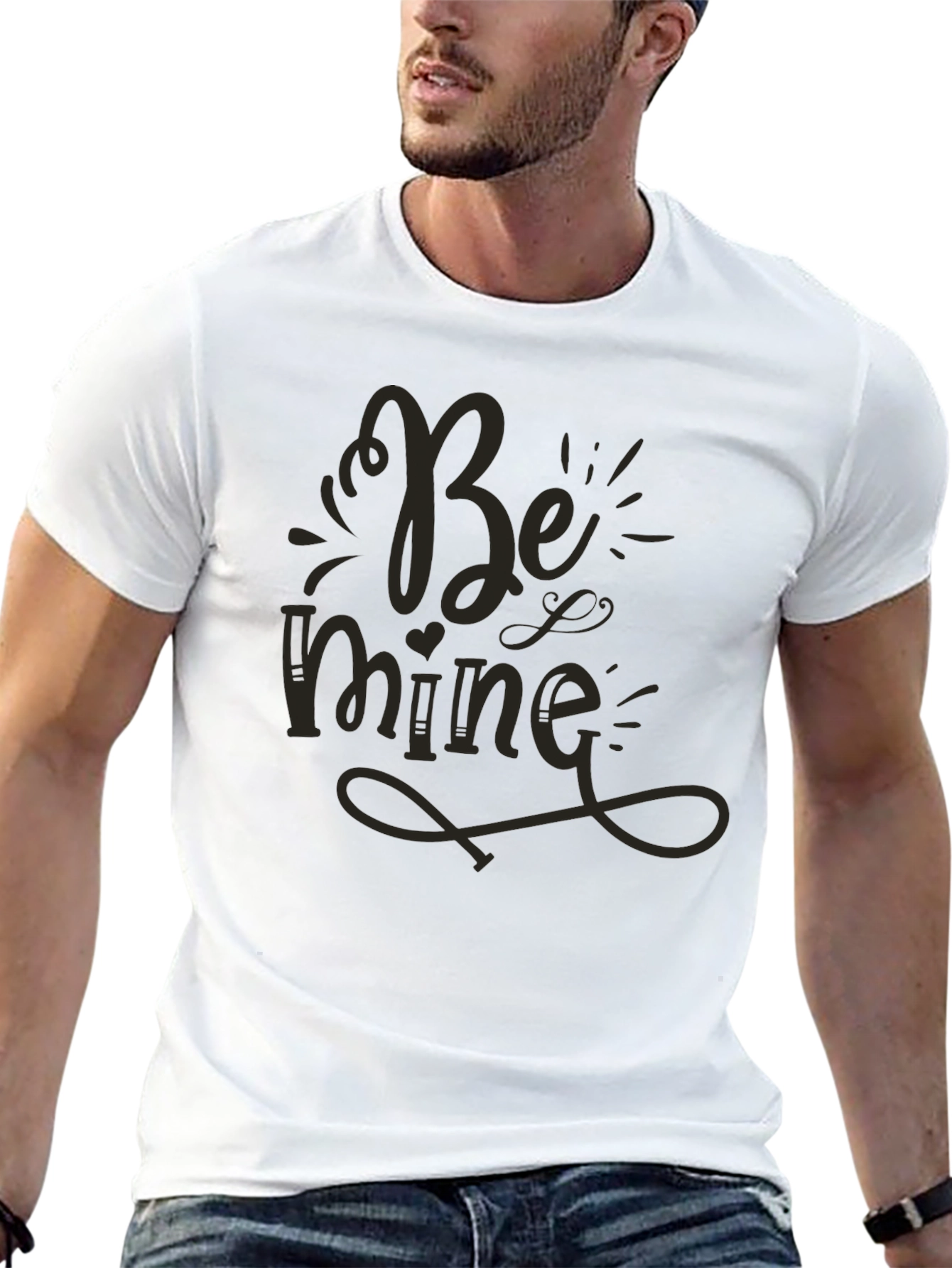 Be Mine Graphic Tee - Valentines Day Shirt
