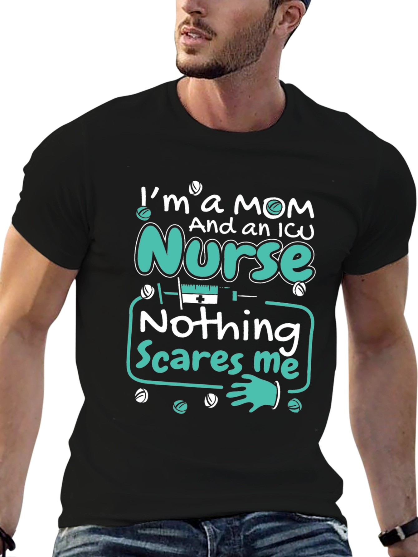 Im a Mom and an ICU Nurse T-Shirt