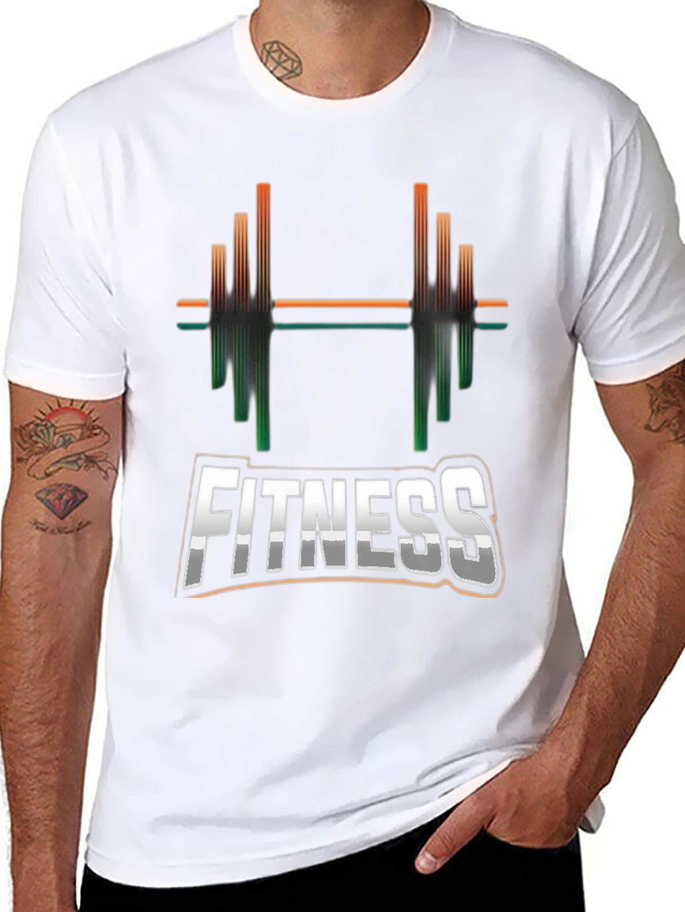 Fitness Graphic Tee - Gym Motivation T-Shirt