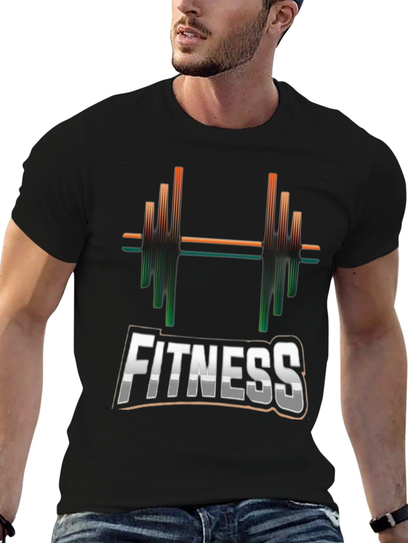 Fitness Graphic Tee - Gym Motivation T-Shirt